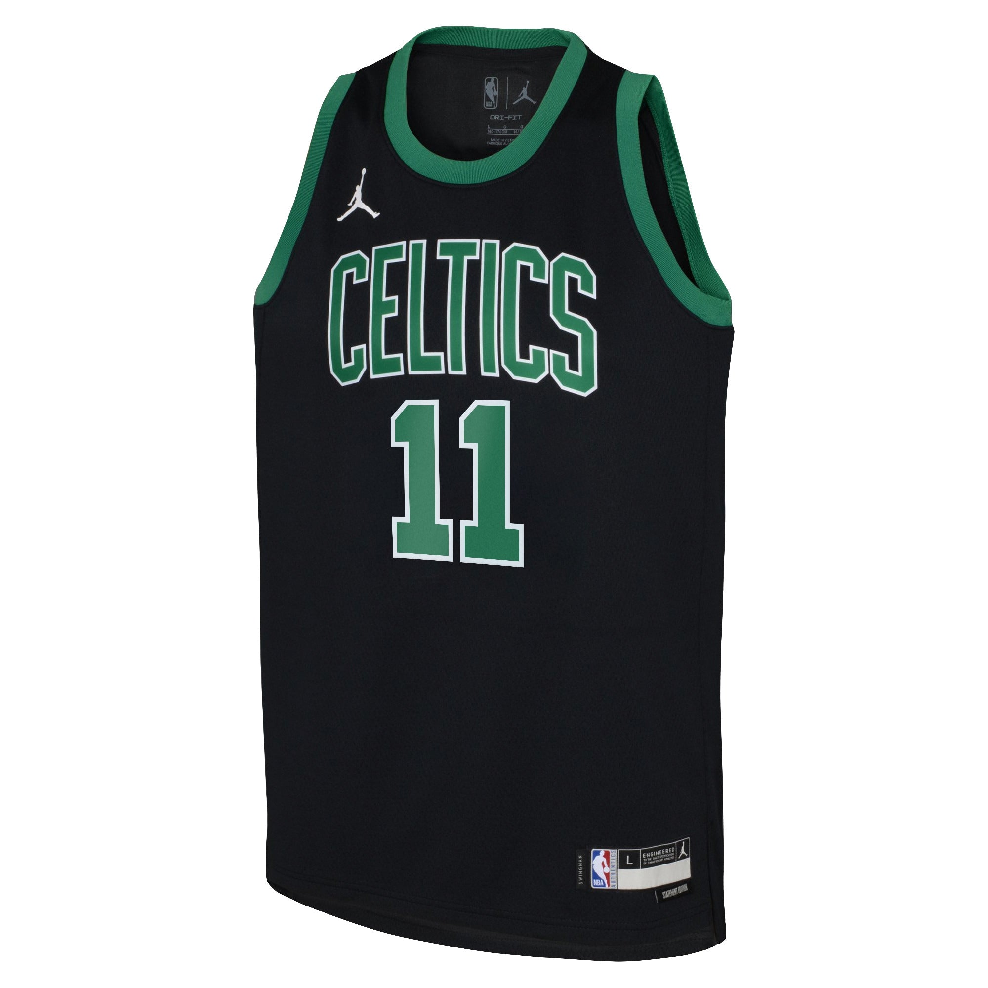 Boston Celtics Jordan Brand Statement Edition Swingman Jersey 22 - Black - Payton Pritchard - Youth NBA Team Jersey Basketball Fan Apparel