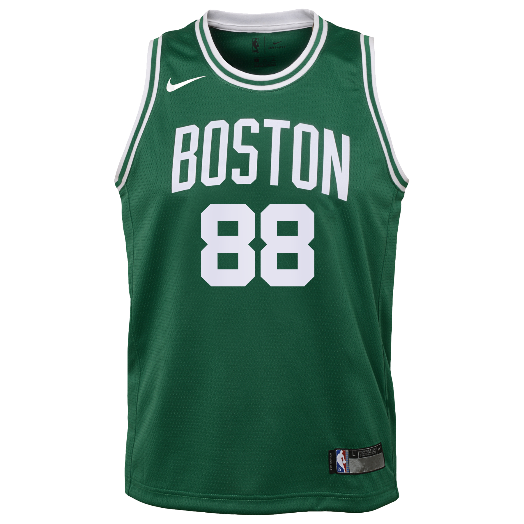 Boston Celtics Nike Icon Edition Swingman Jersey - Kelly Green - Neemias Queta - Youth NBA Team Jersey Basketball Fan Apparel