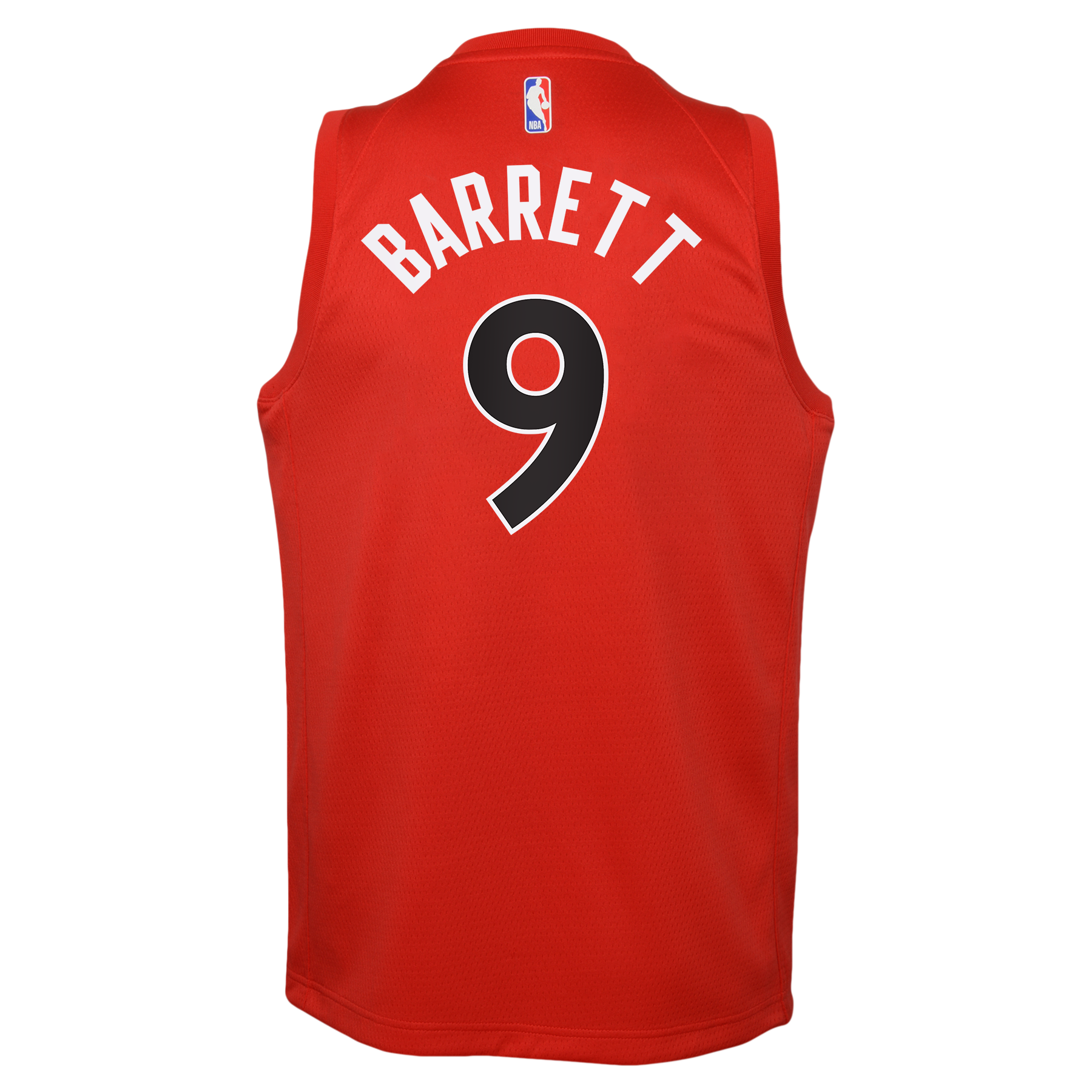 Toronto Raptors Nike Icon Edition Swingman Jersey - Red - RJ Barrett - Youth NBA Team Jersey Basketball Fan Apparel