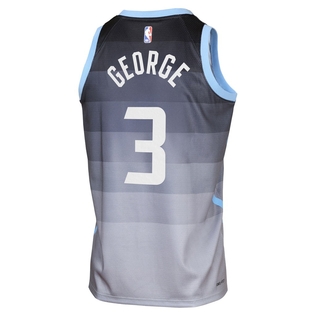 Utah Jazz Nike 2025/26 City Edition Swingman Jersey - Gray - Keyonte George - Youth NBA Team Jersey Basketball Fan Apparel