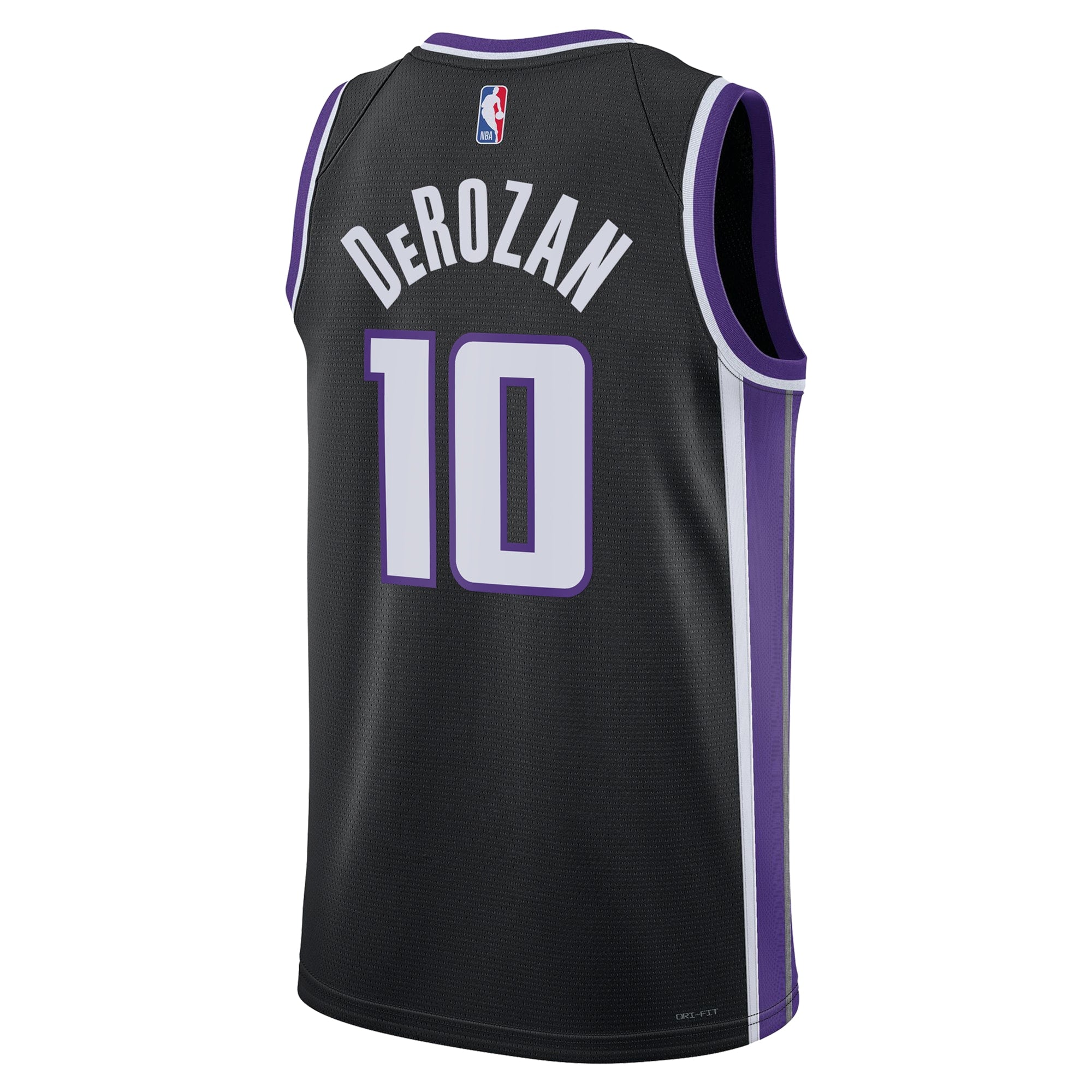 Sacramento Kings Nike Icon Edition Swingman Jersey - Black - DeMar DeRozan - Unisex NBA Team Jersey Basketball Fan Apparel