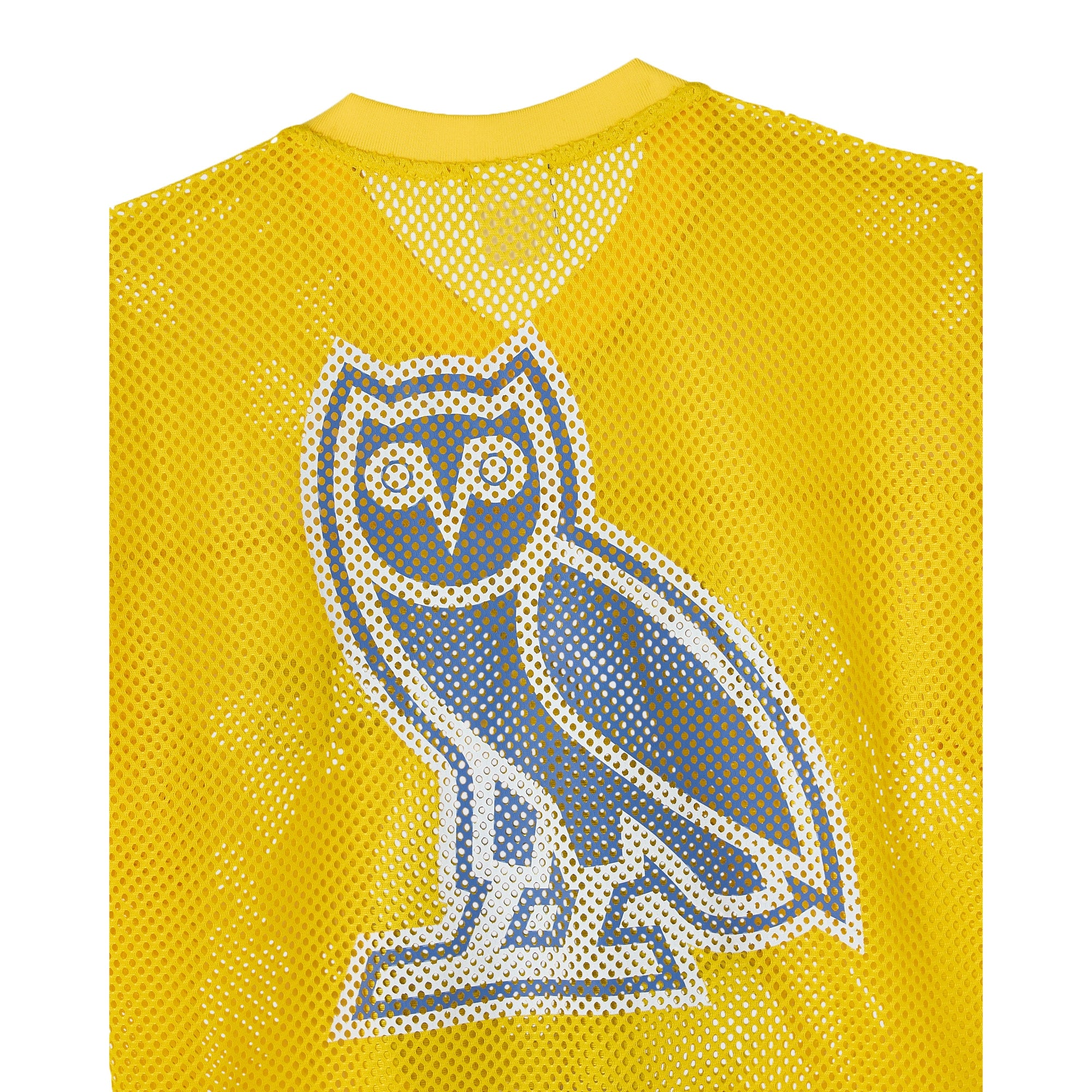 Golden State Warriors X OVO Mesh Football Jersey - Men's NBA Team Jersey Basketball Fan Apparel