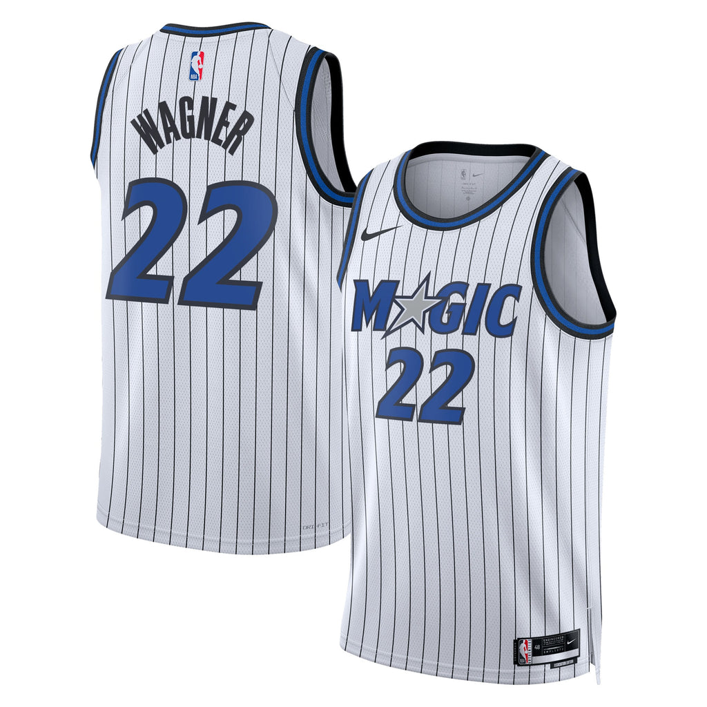 Orlando Magic Nike Replica Association Edition Swingman Jersey - White - Franz Wagner - Unisex NBA Team Jersey Basketball Fan Apparel