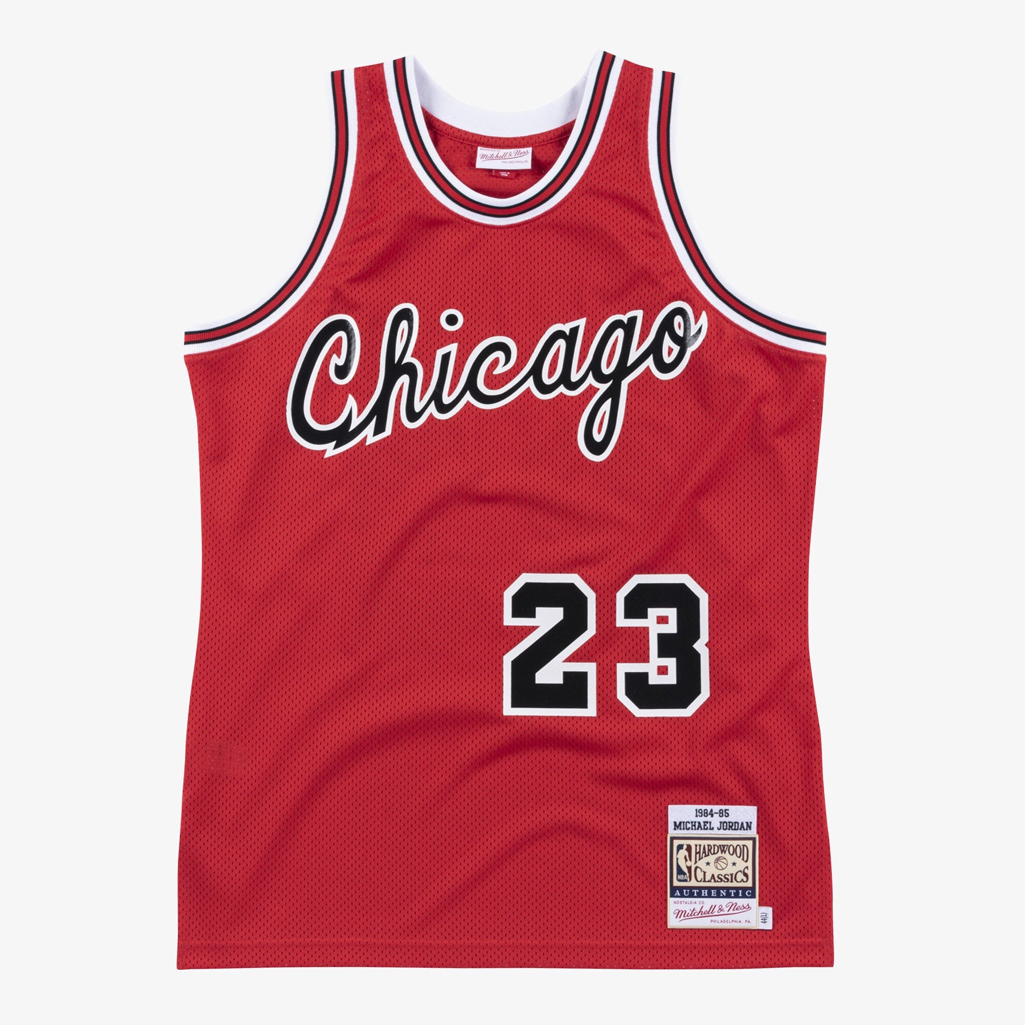 Chicago Bulls Mitchell & Ness Authentic Jersey Michael Jordan 1984-85 NBA Team Jersey Basketball Fan Apparel