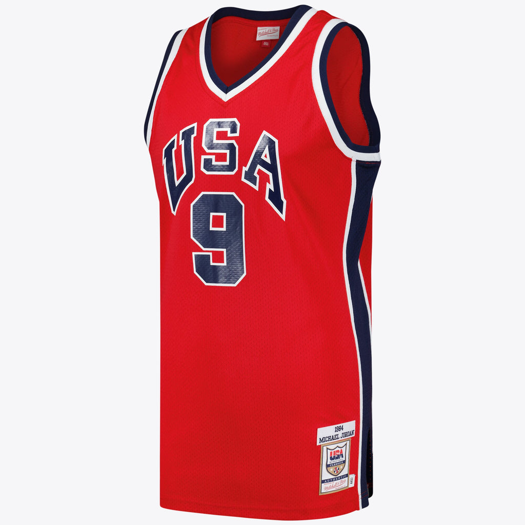 USA Michael Jordan Team USA 1984 Jersey NBA Team Jersey Basketball Fan Apparel