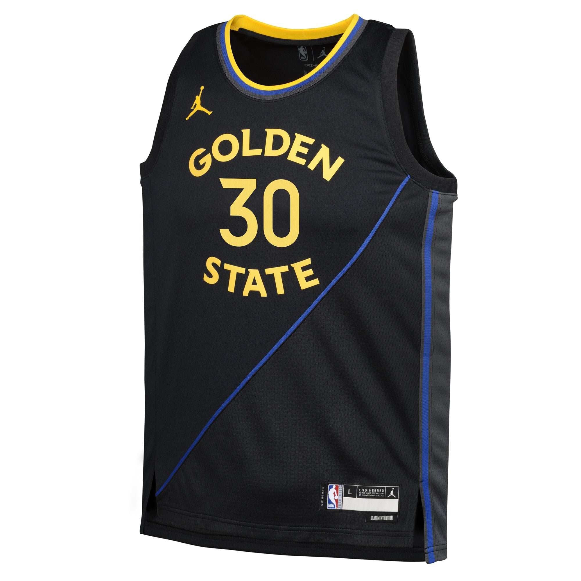 Golden State Warriors NBA Youth Statement Jersey 24 - Stephen Curry NBA Team Jersey Basketball Fan Apparel