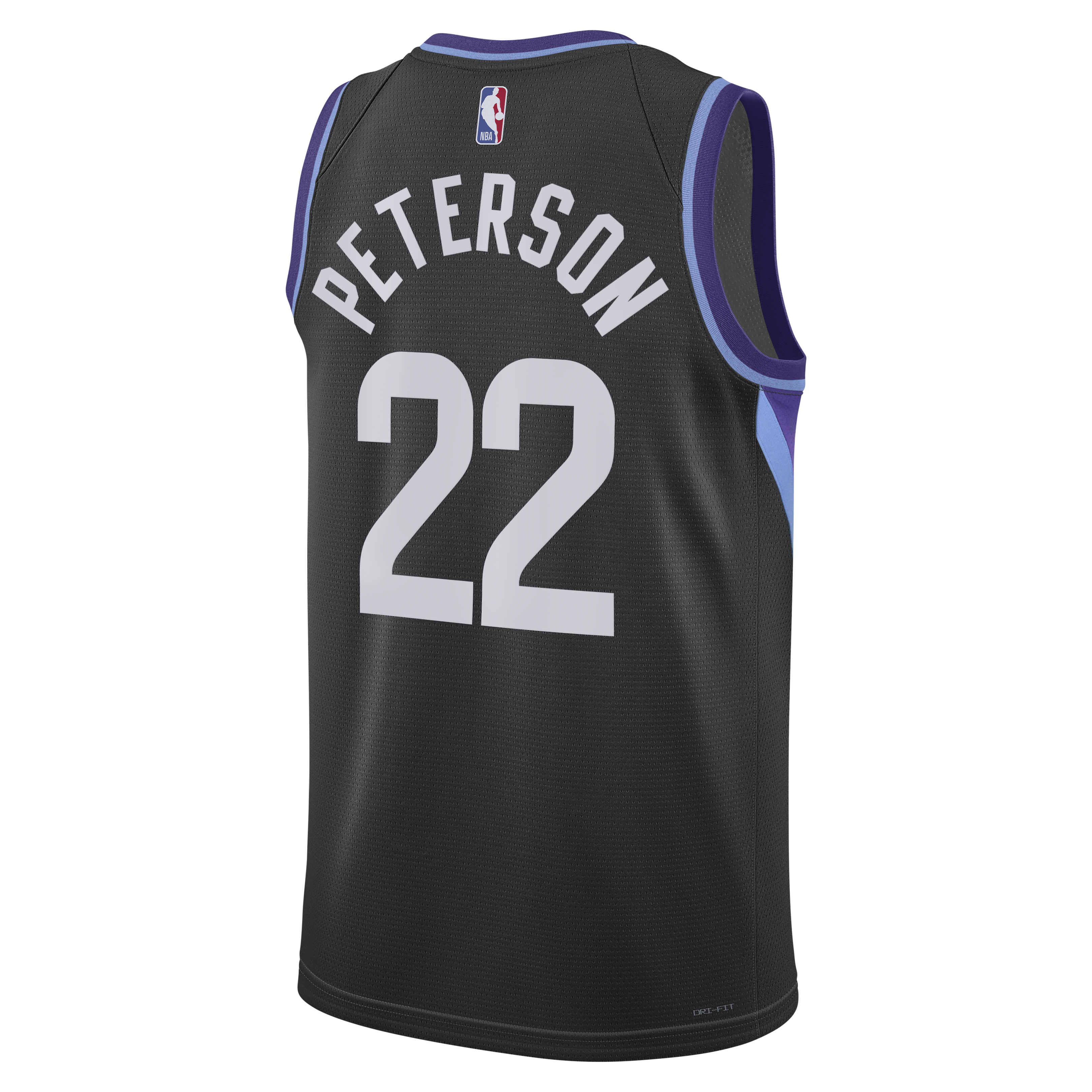 Utah Jazz Jordan Brand Statement Edition Swingman Jersey - Black - Darryn Peterson - Men's NBA Team Jersey Basketball Fan Apparel