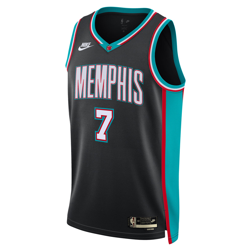 Memphis Grizzlies Nike Classic Edition Jersey - Black - Santi Aldama - Unisex NBA Team Jersey Basketball Fan Apparel