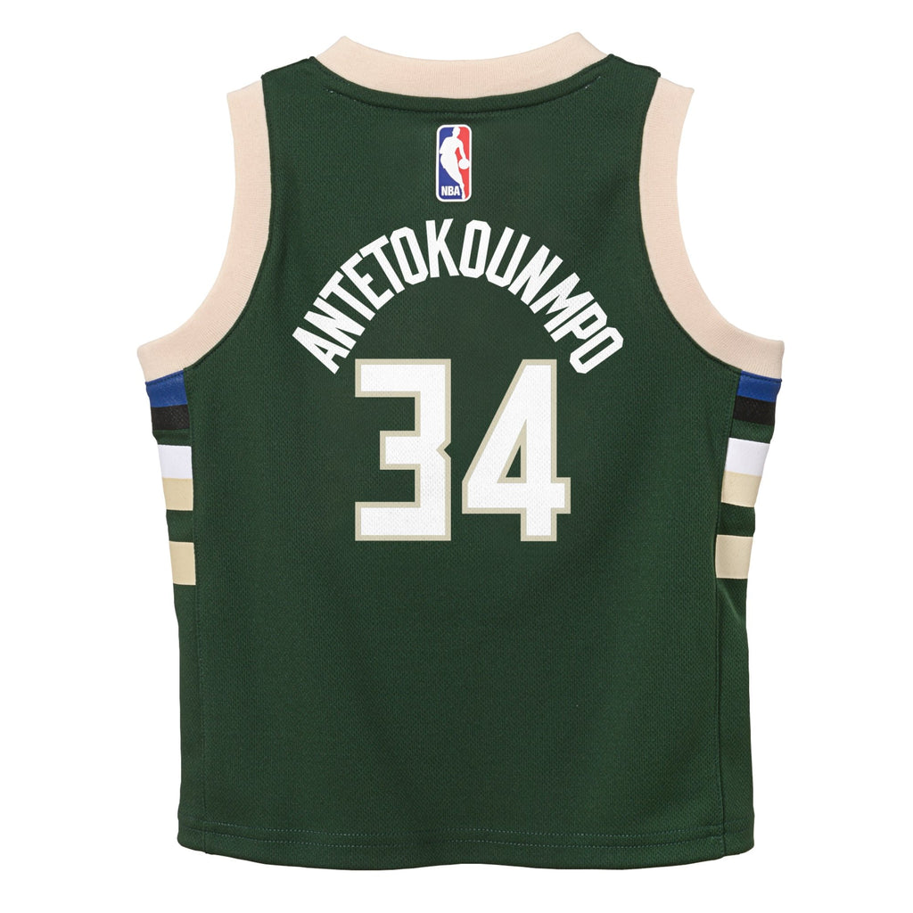 Milwaukee Bucks Replica Icon Jersey Box Set - Giannis Antetokounmpo - Infant NBA Team Jersey Basketball Fan Apparel