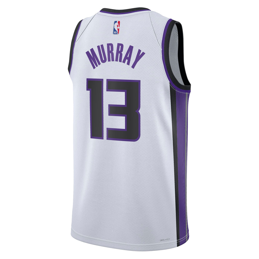 Sacramento Kings Nike Association Edition Swingman Jersey - White - Keegan Murray - Unisex NBA Team Jersey Basketball Fan Apparel