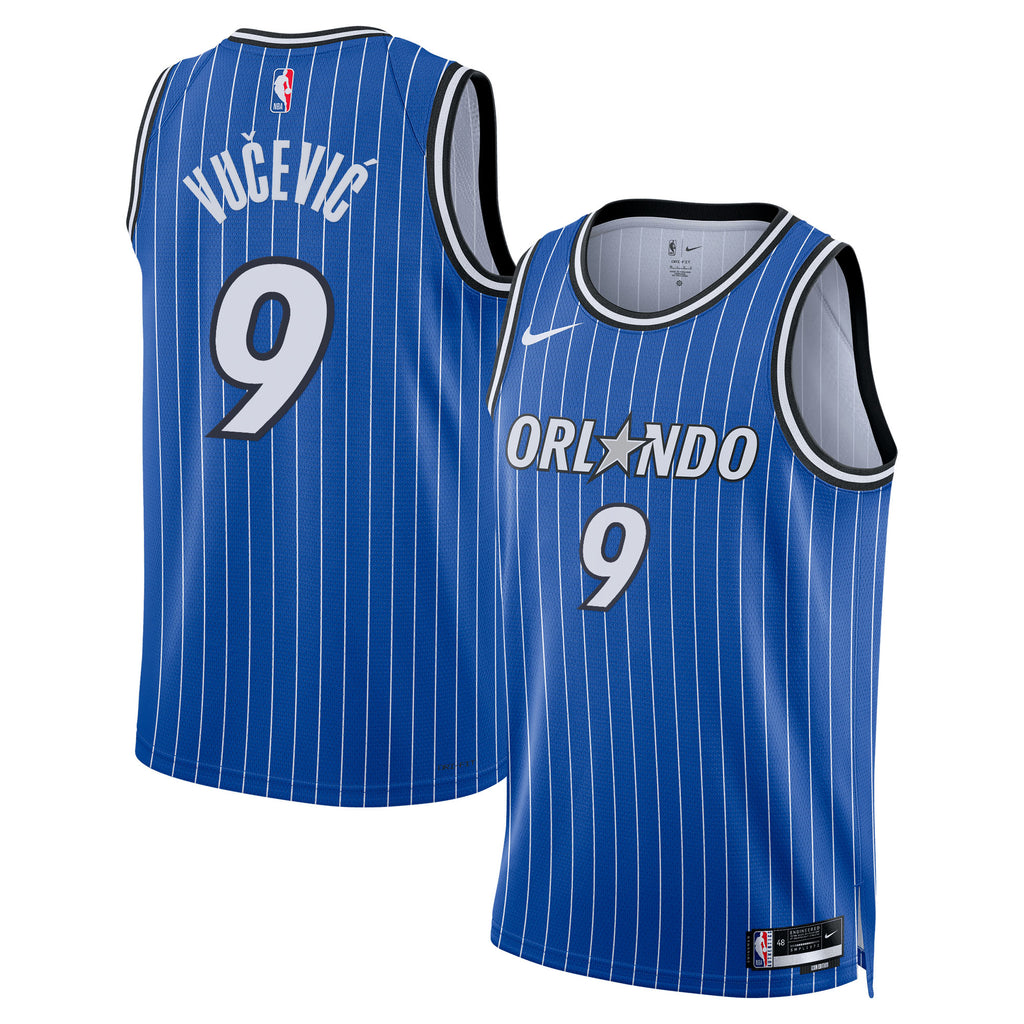 Orlando Magic Nike Icon Edition Swingman Jersey - Blue - Nikola Vučević - Unisex NBA Team Jersey Basketball Fan Apparel