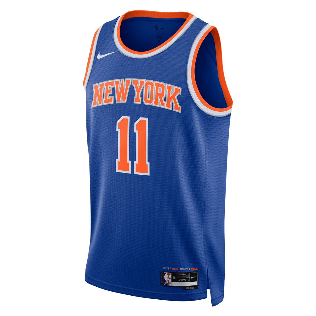 New York Knicks Nike Replica Icon Swingman Jersey - Jalen Brunson - Unisex NBA Team Jersey Basketball Fan Apparel