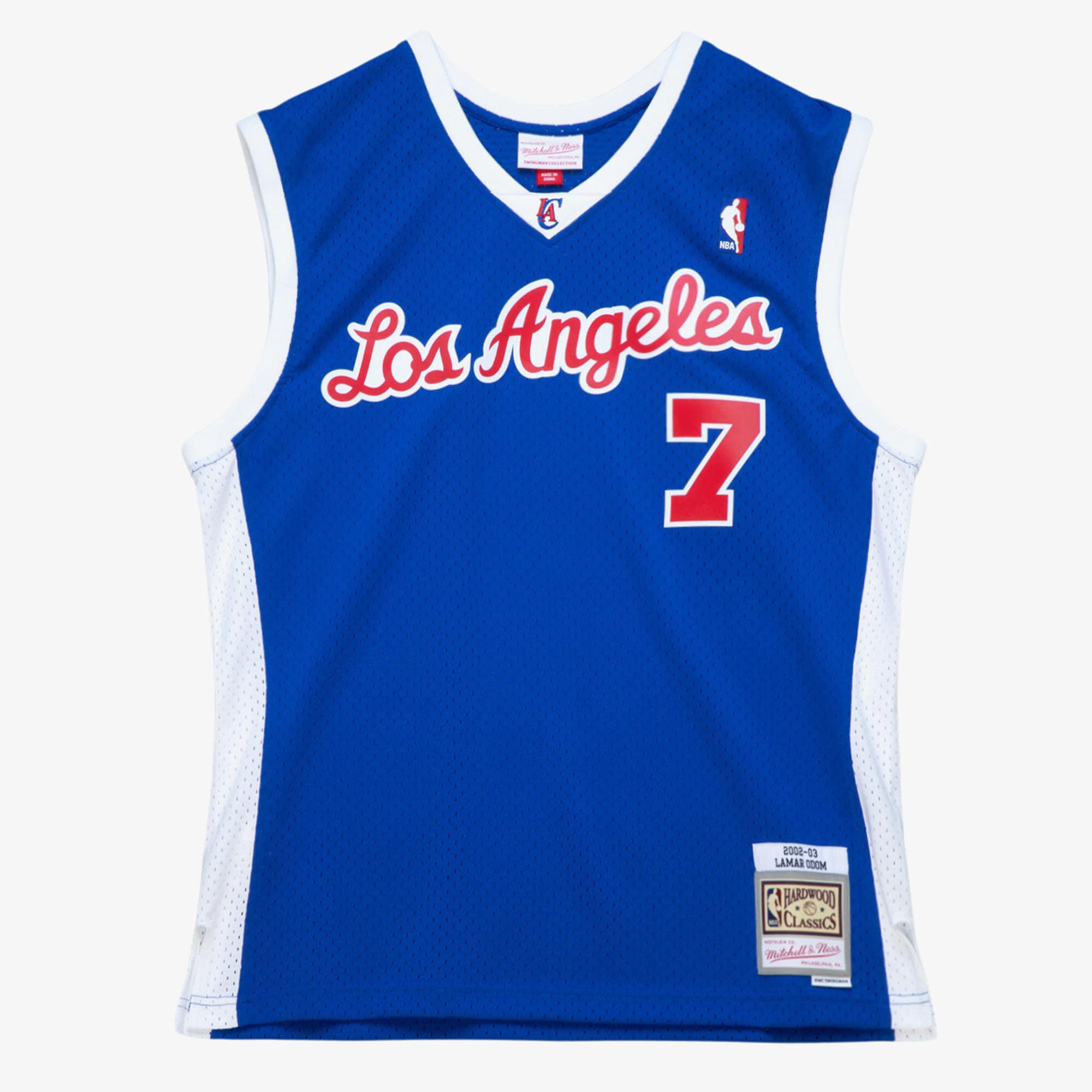 Los Angeles Clippers Mitchell & Ness Swingman Jersey Lamar Odom 2002-03 NBA Team Jersey Basketball Fan Apparel