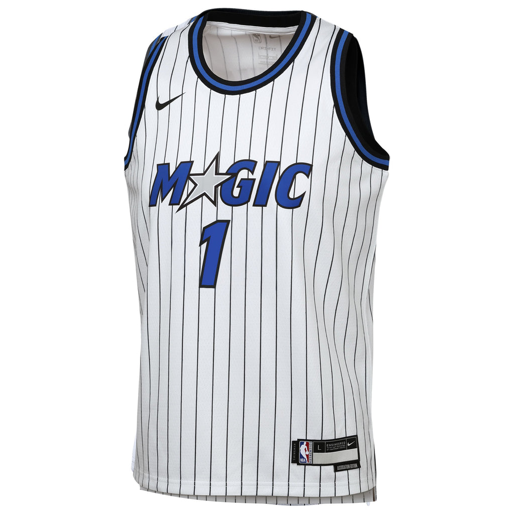 Orlando Magic Nike Replica Association Edition Swingman Jersey - White - Jonathan Isaac - Youth NBA Team Jersey Basketball Fan Apparel