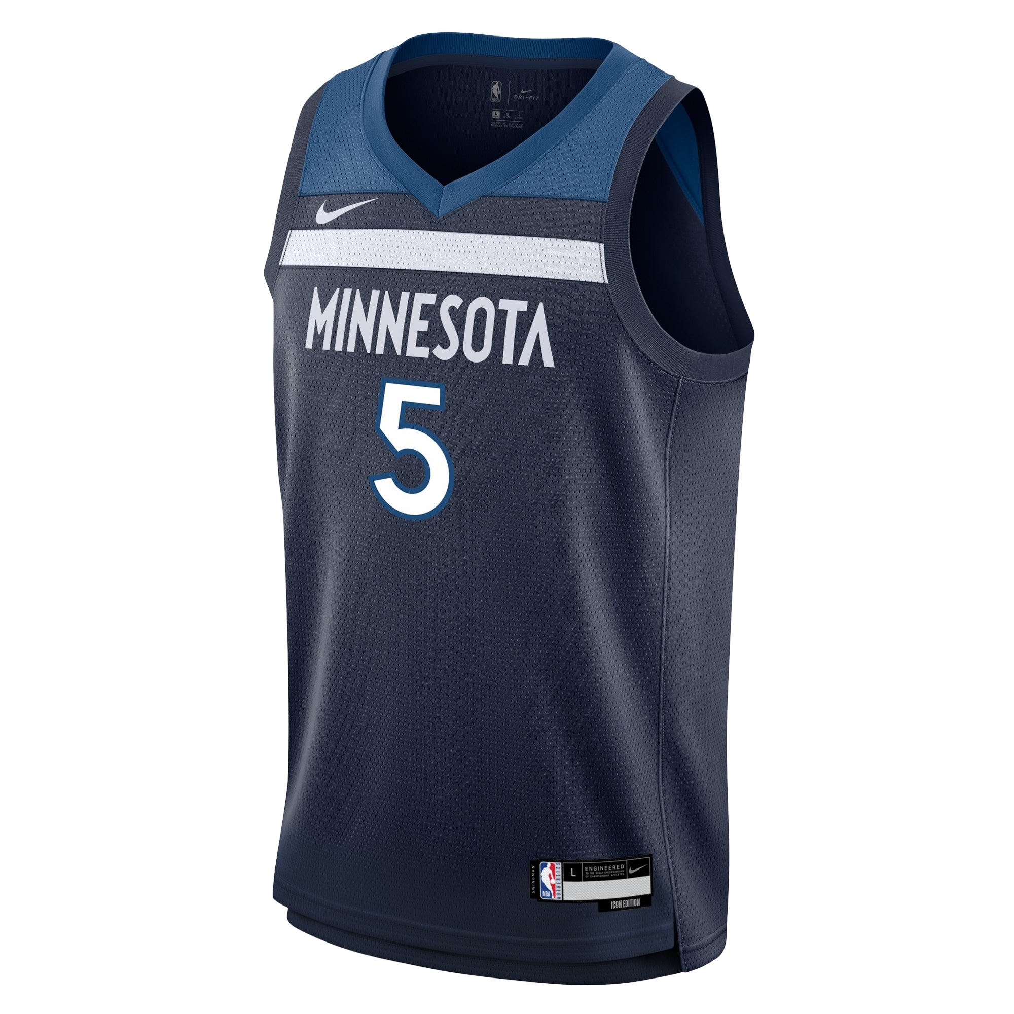 Minnesota Timberwolves Nike Icon Swingman Jersey - Anthony Edwards - Youth NBA Team Jersey Basketball Fan Apparel
