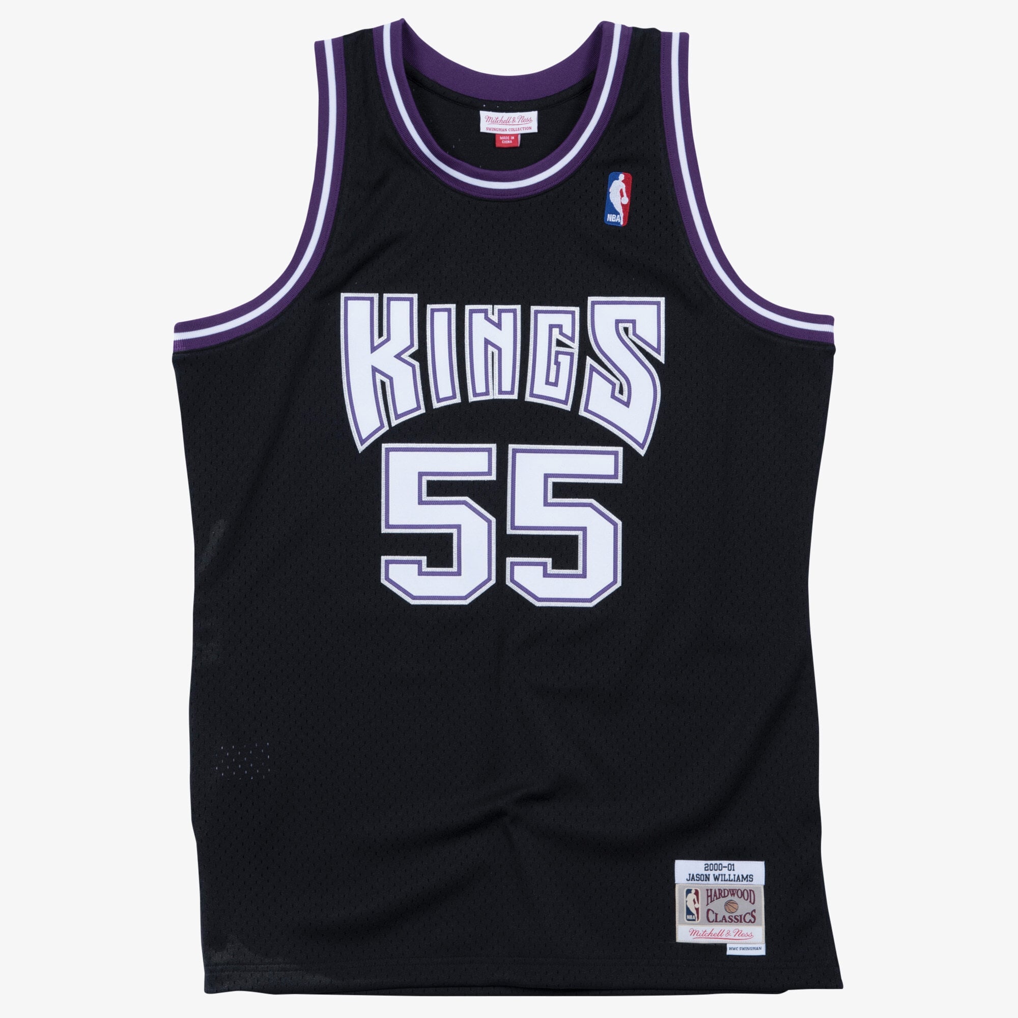 Sacramento Kings Mitchell & Ness Swingman Jersey Road Jason Williams 2000-01 NBA Team Jersey Basketball Fan Apparel