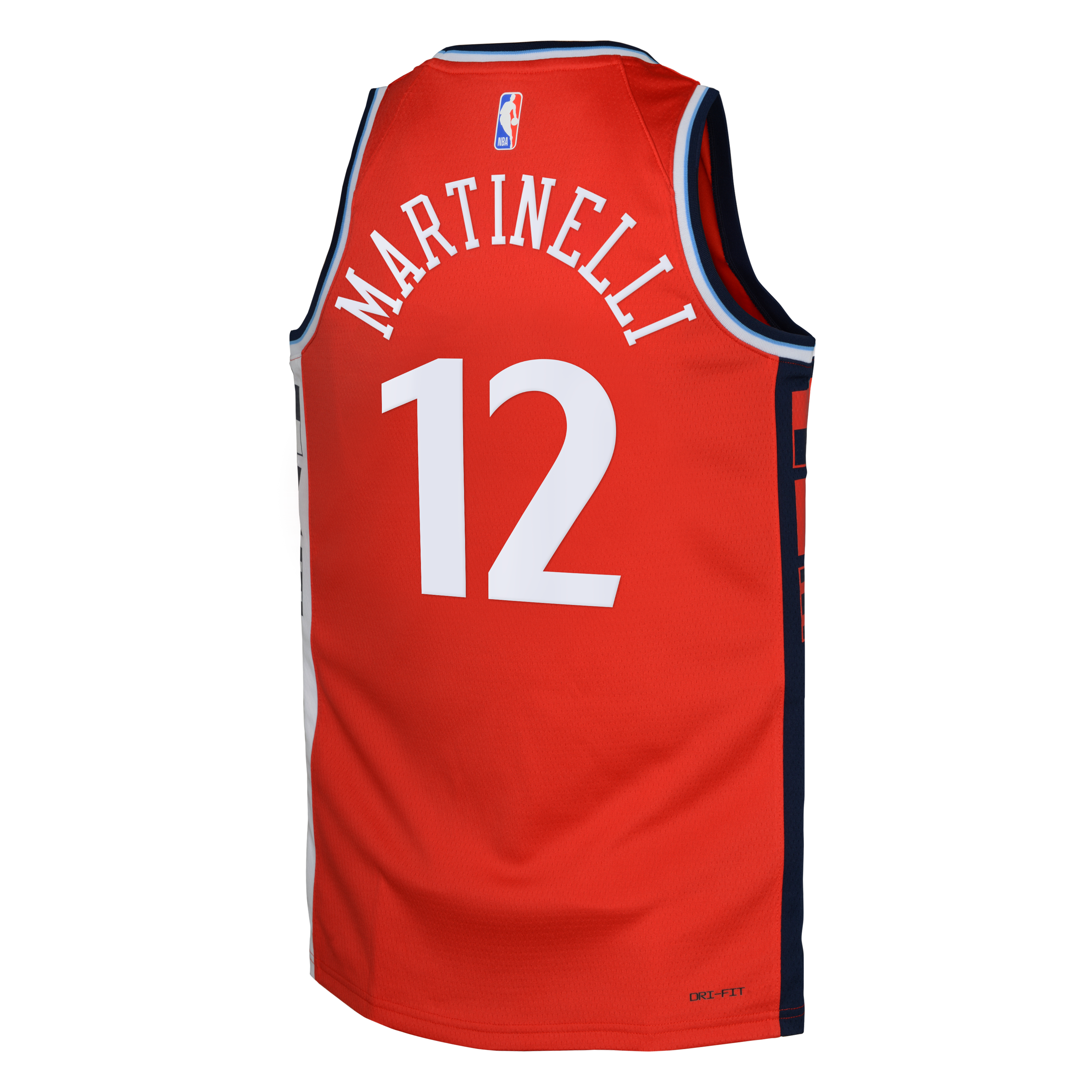 LA Clippers Jordan Brand Statement Edition Swingman Jersey - Red - Nick Martinelli - Youth NBA Team Jersey Basketball Fan Apparel