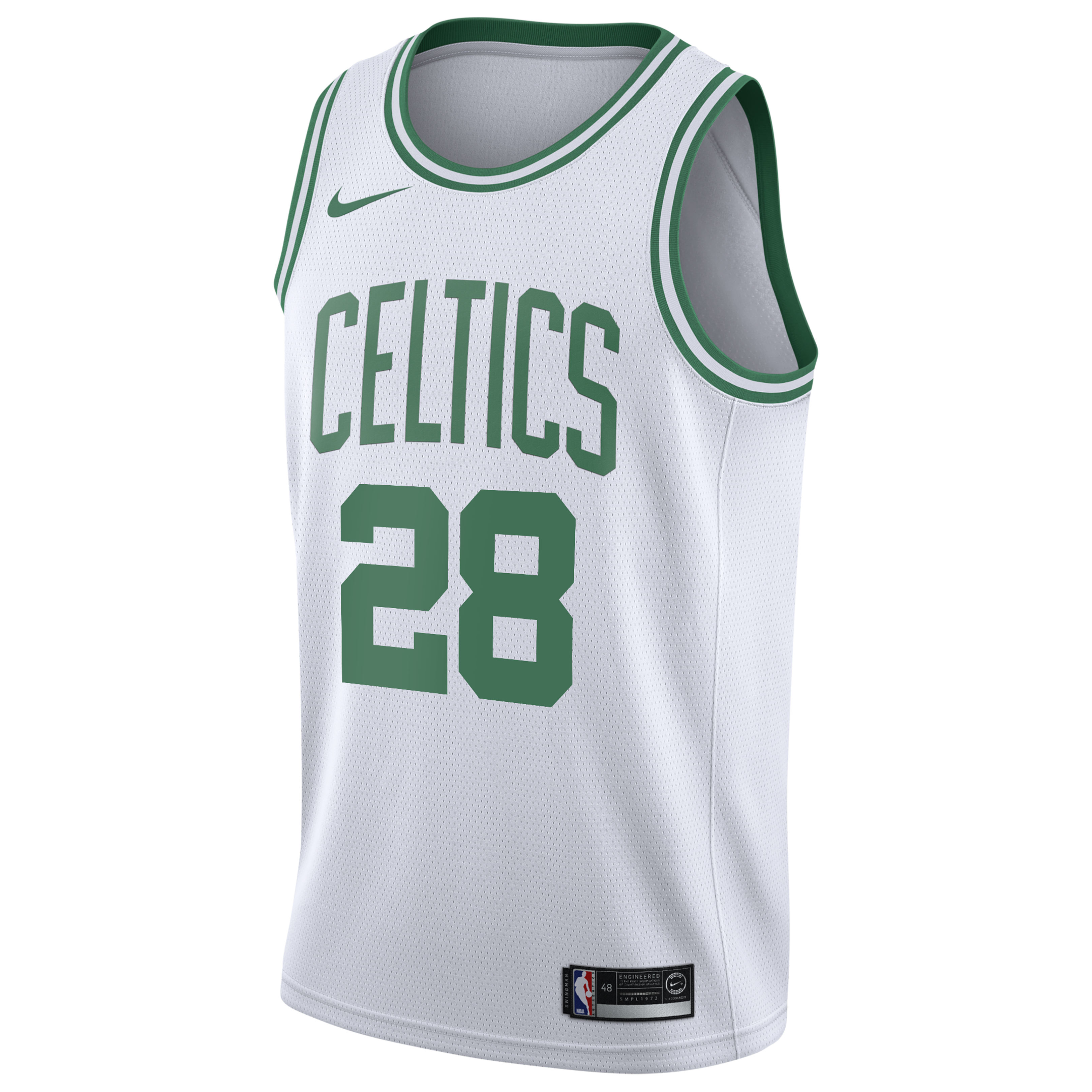 Boston Celtics Nike Association Edition Swingman Jersey - White - Hugo González - Youth NBA Team Jersey Basketball Fan Apparel