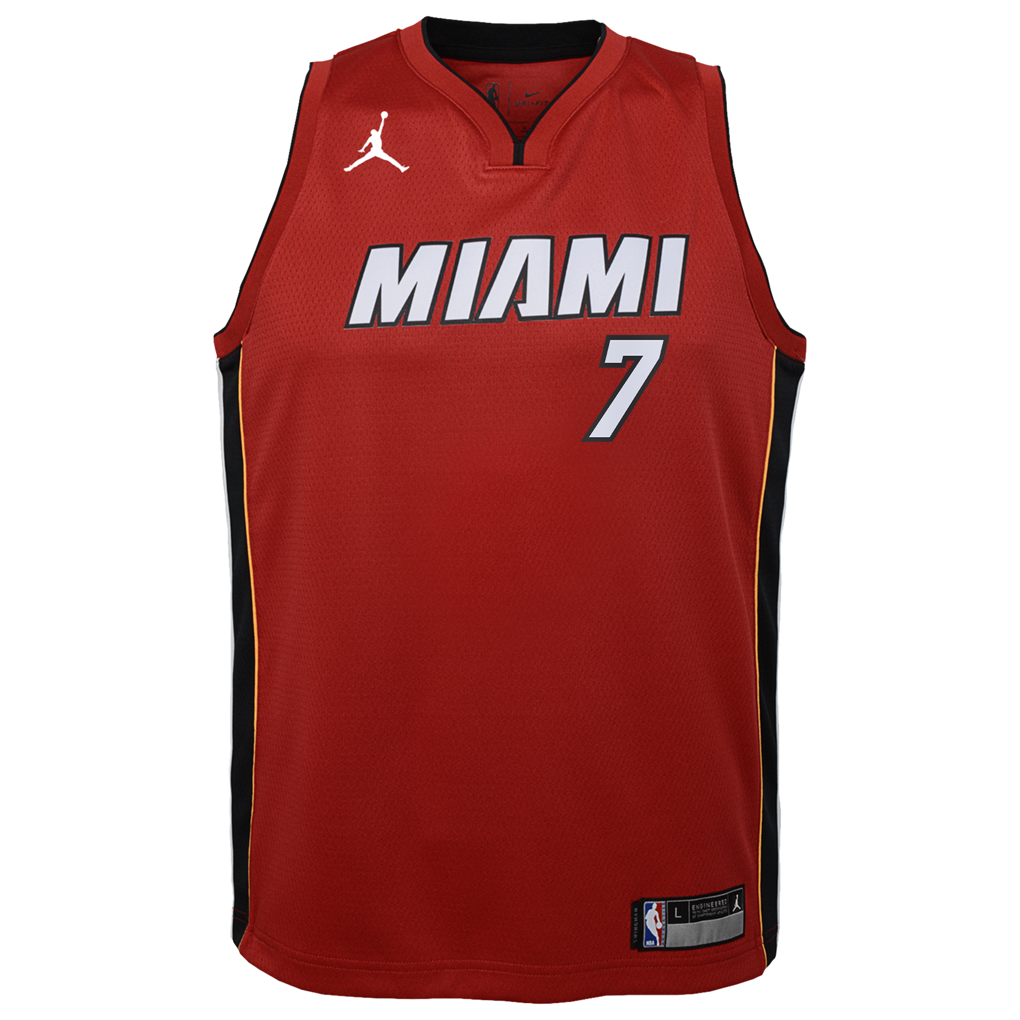 Miami Heat Jordan Brand Statement Edition Swingman Jersey - Red - Giannis Antetokounmpo - Youth NBA Team Jersey Basketball Fan Apparel