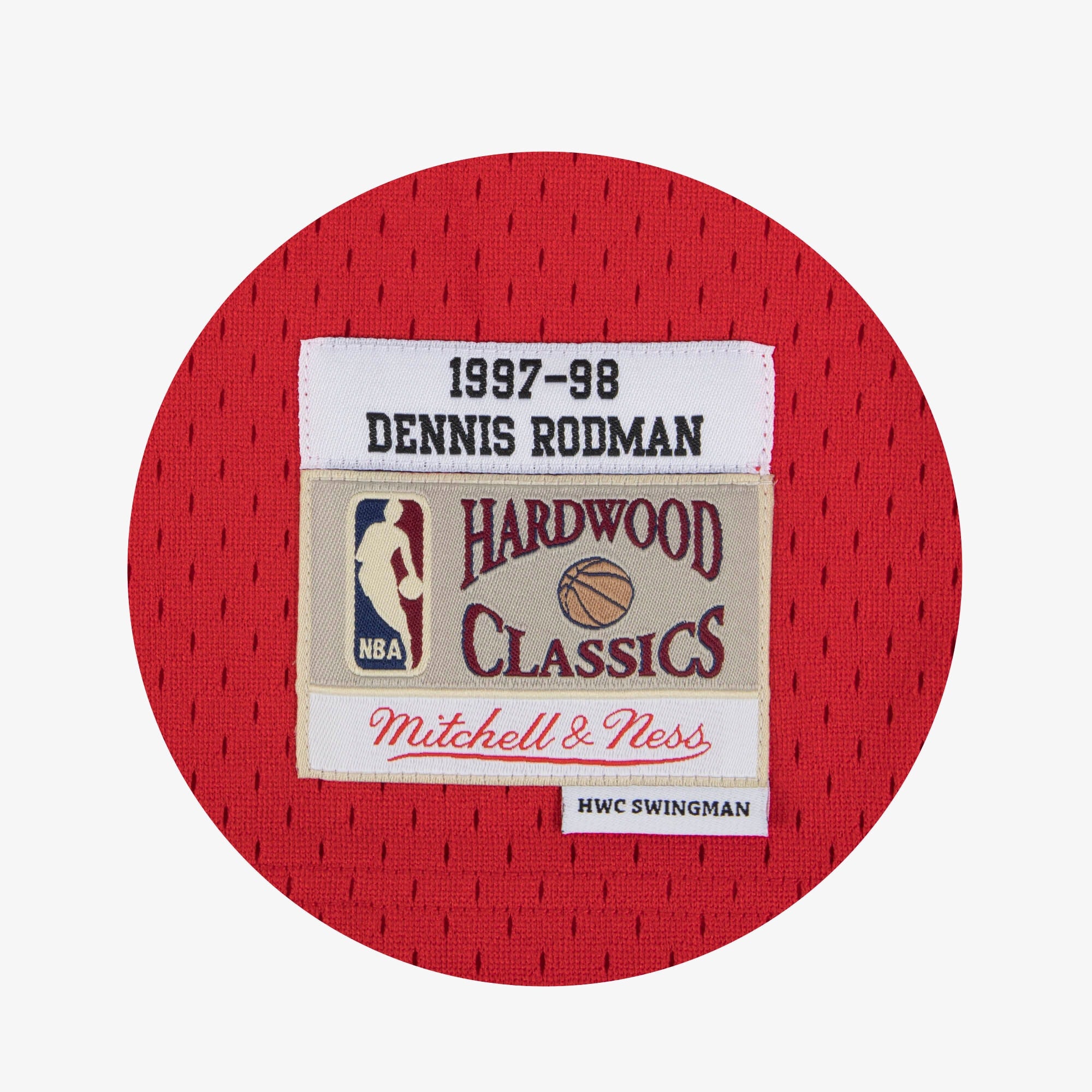 Chicago Bulls Mitchell & Ness Swingman Jersey Road Dennis Rodman 1997-98 NBA Team Jersey Basketball Fan Apparel