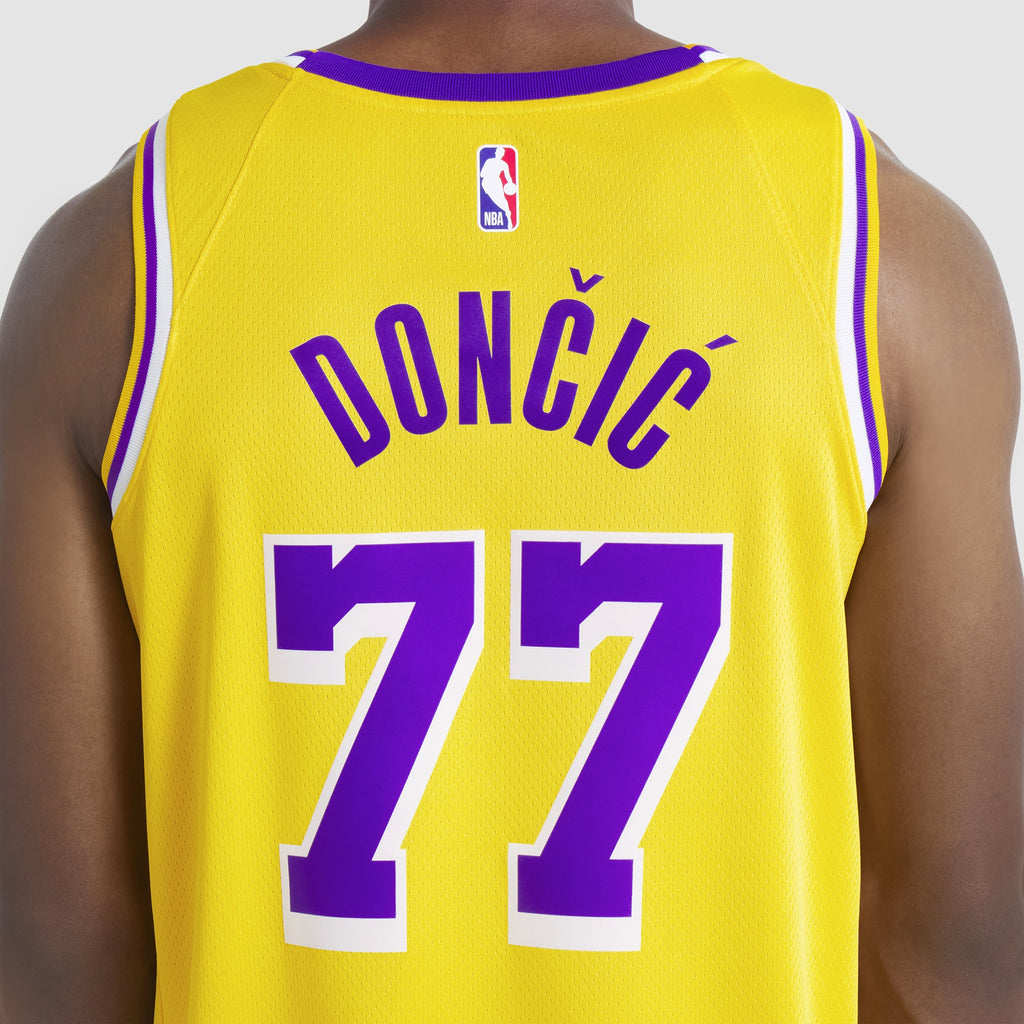 Los Angeles Lakers Nike Icon Swingman Jersey - Luka Doncic - Unisex NBA Team Jersey Basketball Fan Apparel