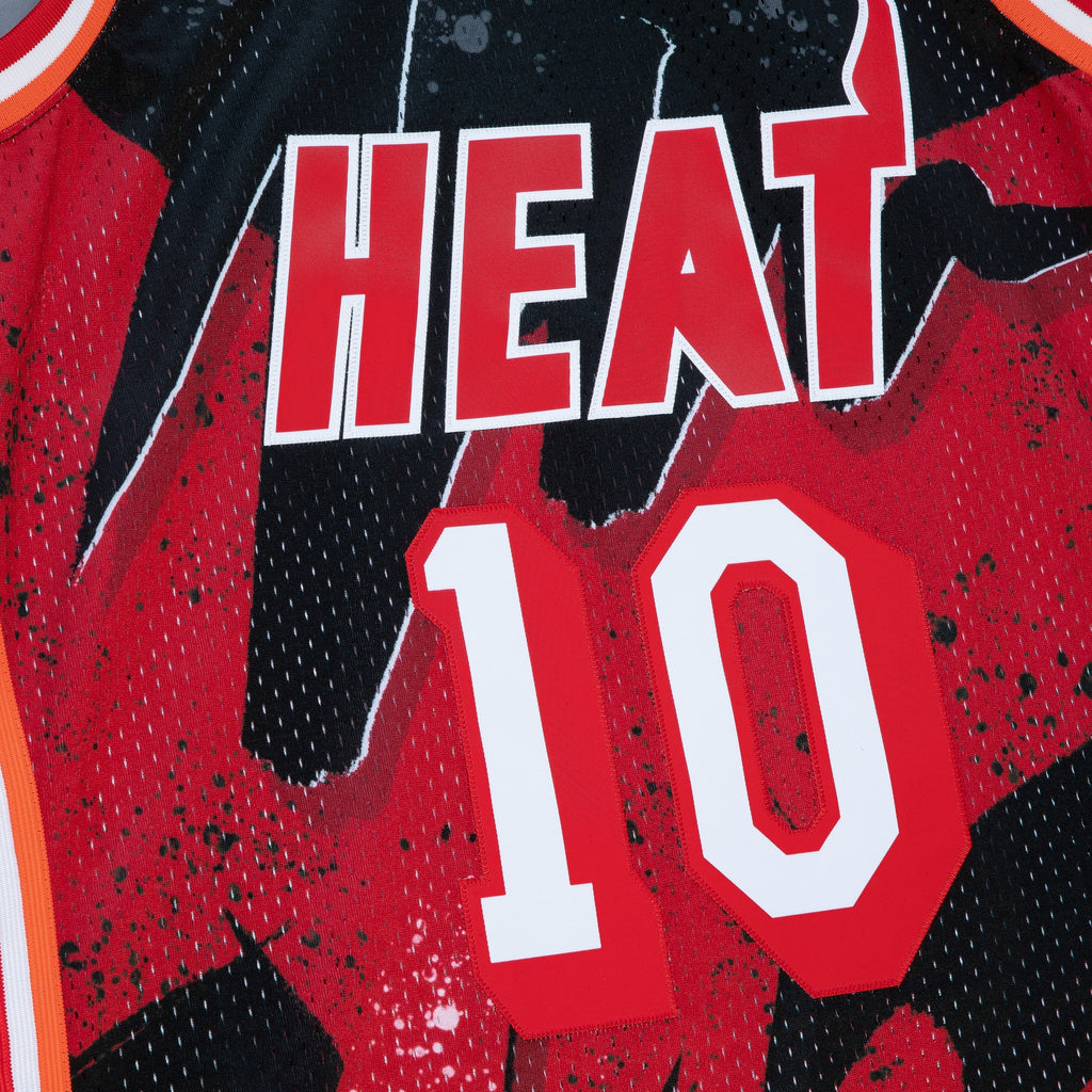 Miami Heat Mitchell & Ness Tim Hardaway 1996 Hyper Hoops Swingman Jersey - Scarlet NBA Team Jersey Basketball Fan Apparel
