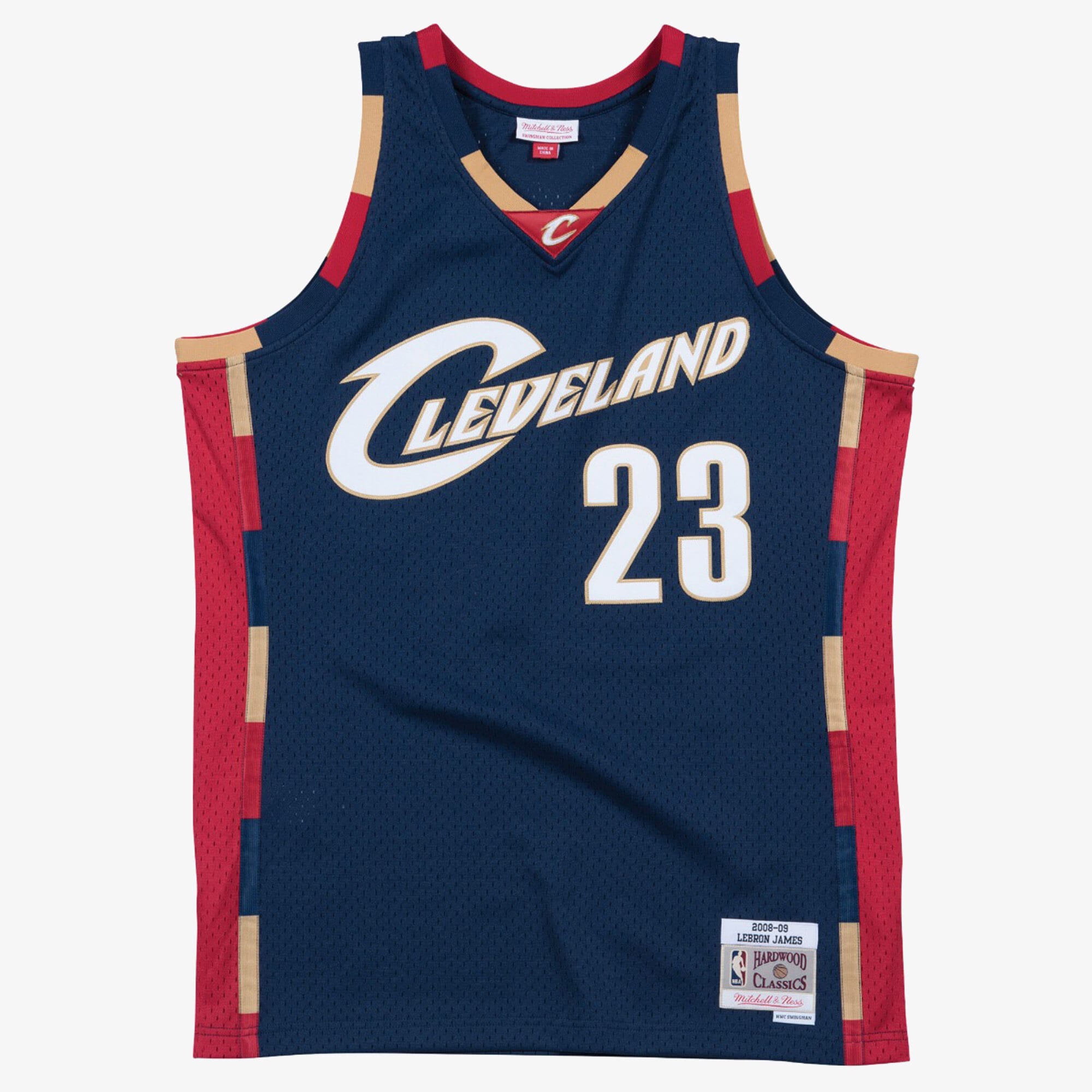Cleveland Cavaliers Mitchell & Ness Swingman Jersey Alternate LeBron James 2008-09 NBA Team Jersey Basketball Fan Apparel