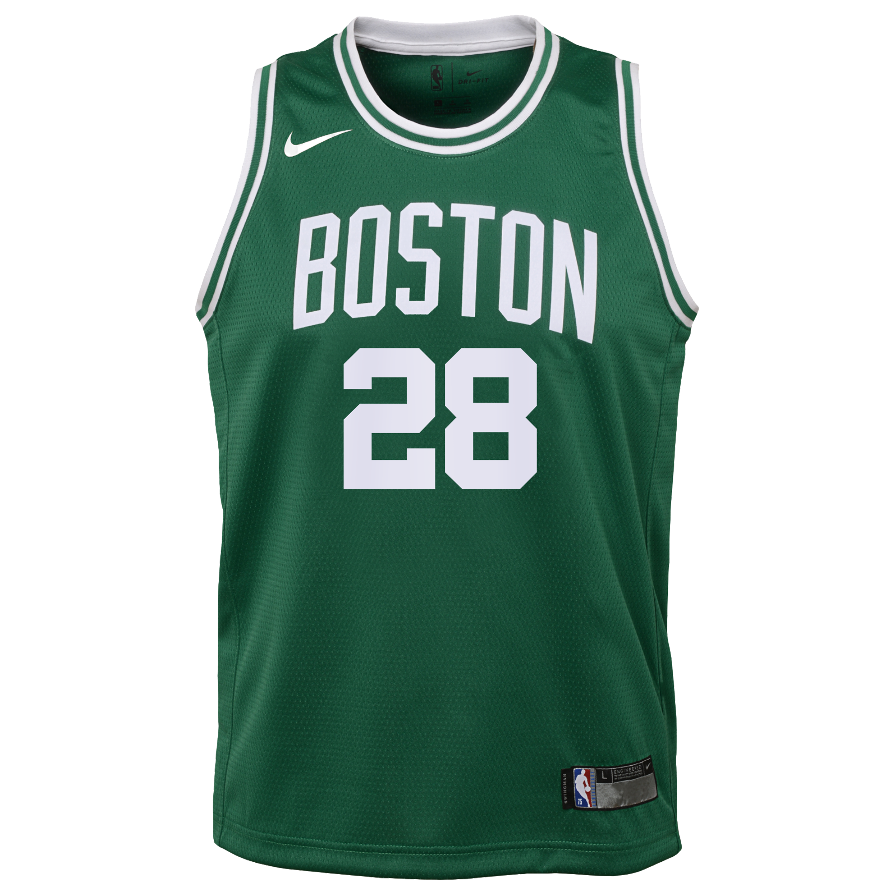 Boston Celtics Nike Icon Edition Swingman Jersey - Kelly Green - Hugo González - Youth NBA Team Jersey Basketball Fan Apparel