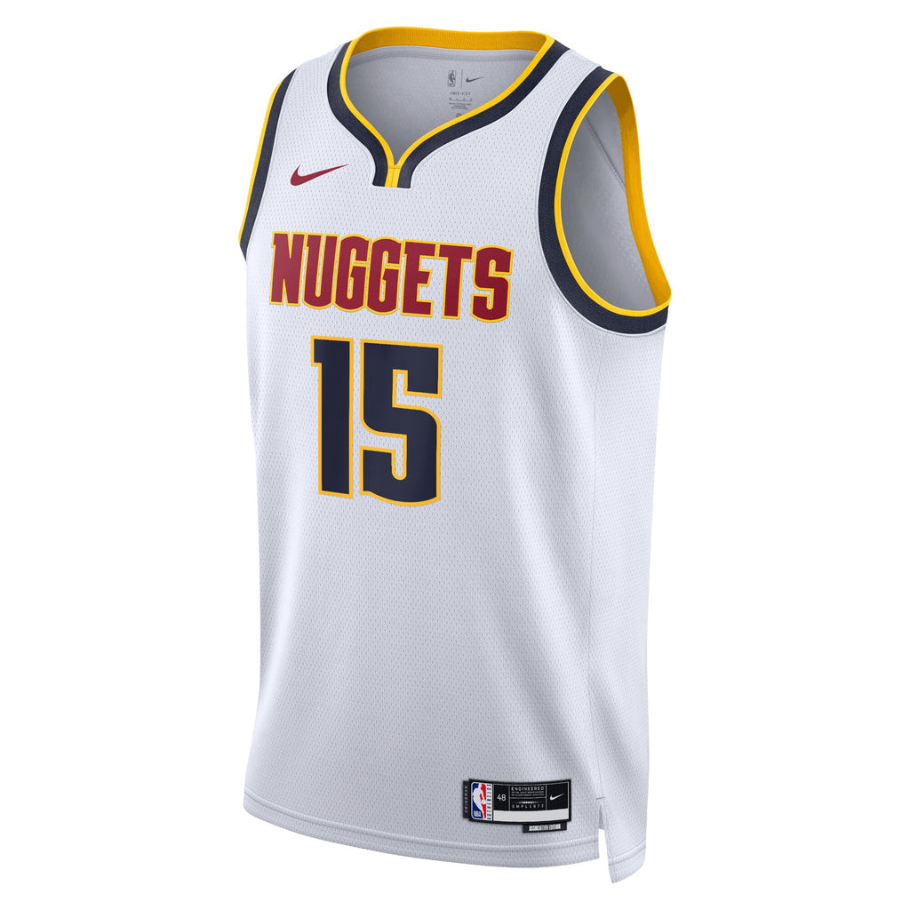 Denver Nuggets Nike Association Edition Swingman Jersey - White - Nikola Jokić - Unisex NBA Team Jersey Basketball Fan Apparel