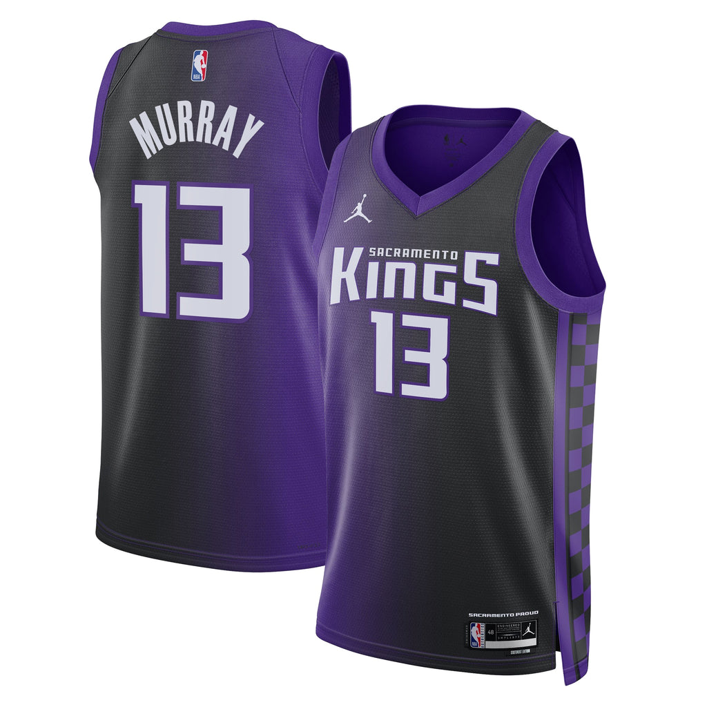 Sacramento Kings Jordan Brand Statement Edition Swingman Jersey - Purple - Keegan Murray - Unisex NBA Team Jersey Basketball Fan Apparel