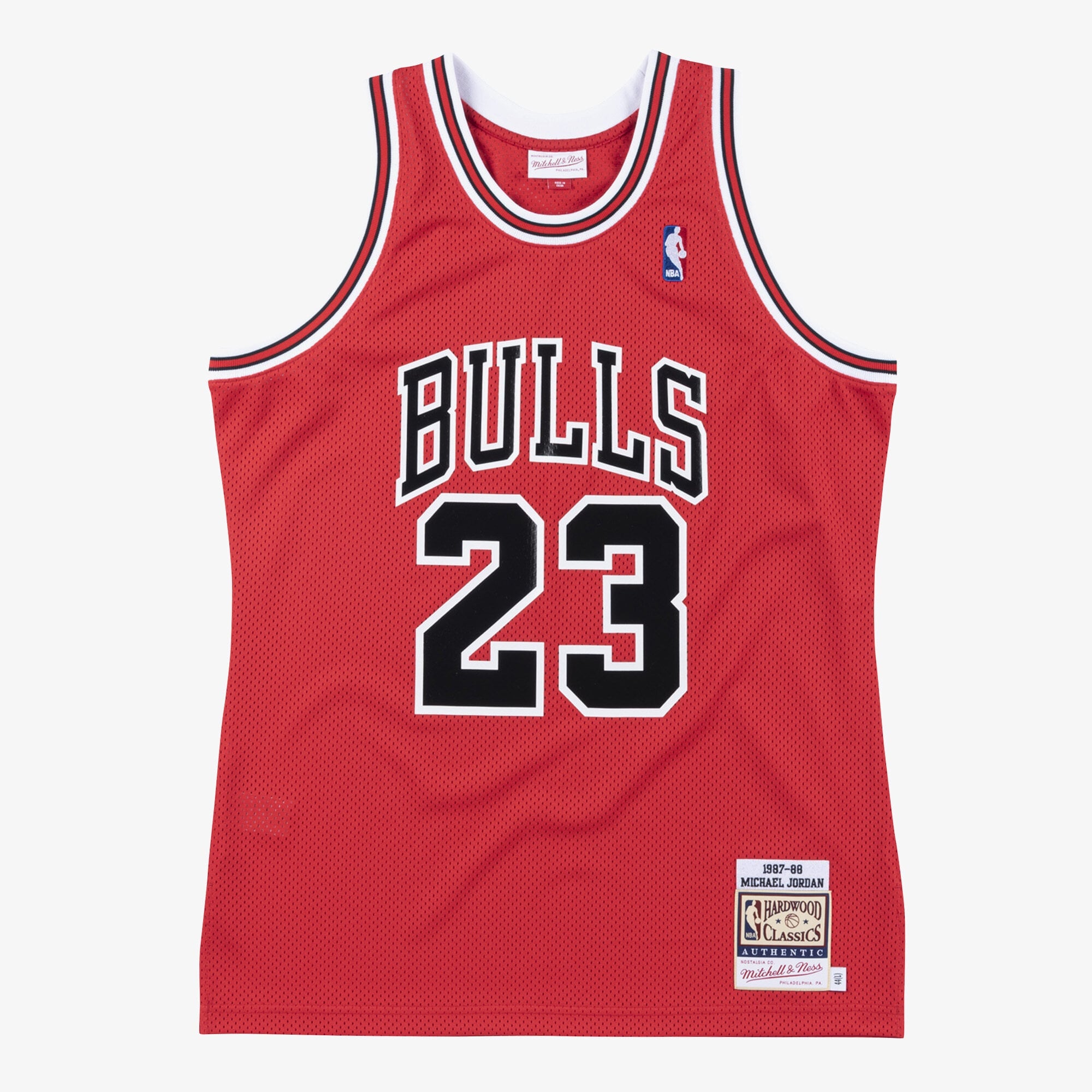 Chicago Bulls Mitchell & Ness Authentic Jersey Michael Jordan 1997-98 NBA Team Jersey Basketball Fan Apparel
