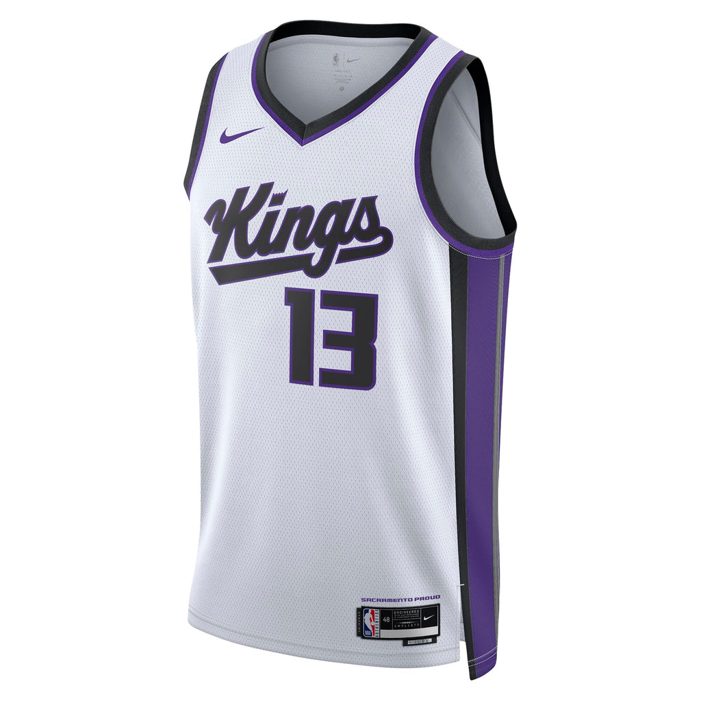 Sacramento Kings Nike Association Edition Swingman Jersey - White - Keegan Murray - Unisex NBA Team Jersey Basketball Fan Apparel