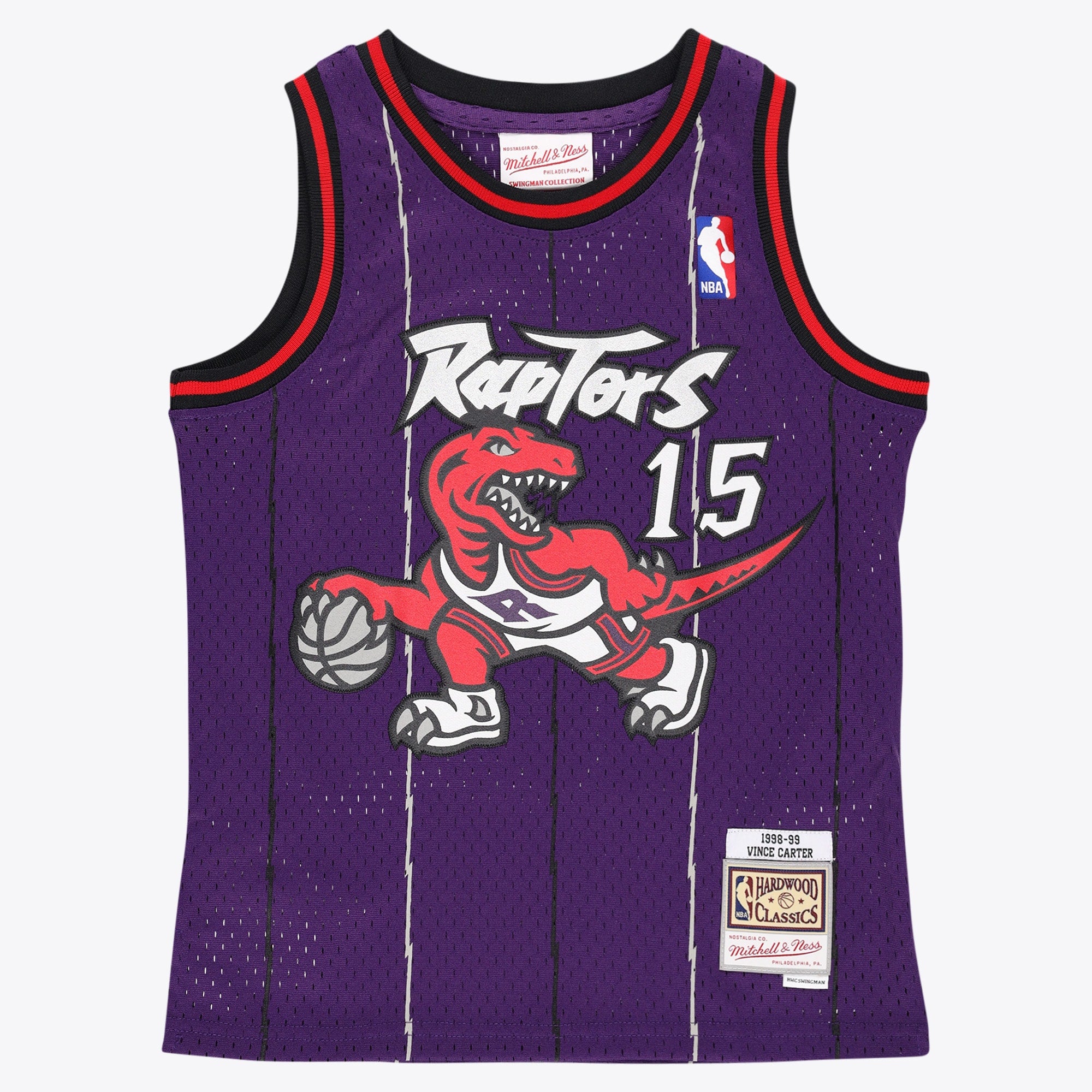 Toronto Raptors Mitchell & Ness Swingman Jersey - Vince Carter - Youth NBA Team Jersey Basketball Fan Apparel