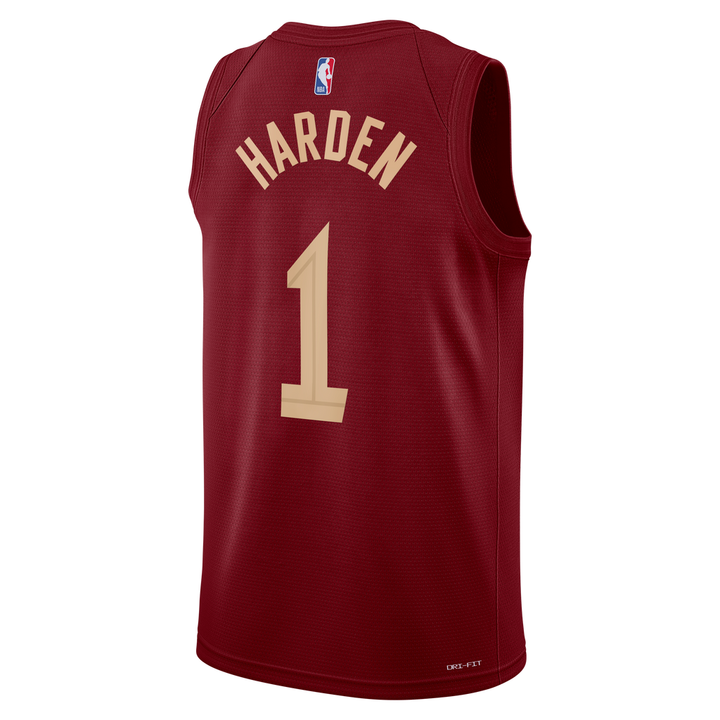 Cleveland Cavaliers Nike Icon Edition Swingman Jersey - Wine - James Harden - Unisex NBA Team Jersey Basketball Fan Apparel