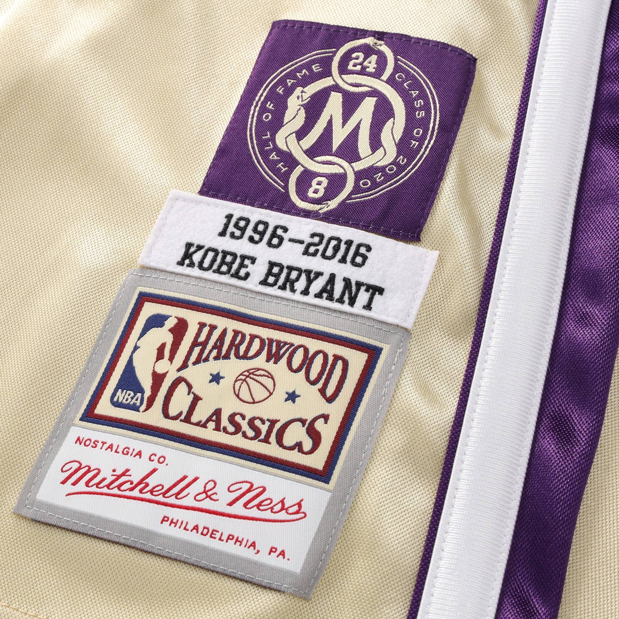 Los Angeles Lakers NBA Mitchell & Ness Authentic HOF Jersey - Kobe Bryant NBA Team Jersey Basketball Fan Apparel