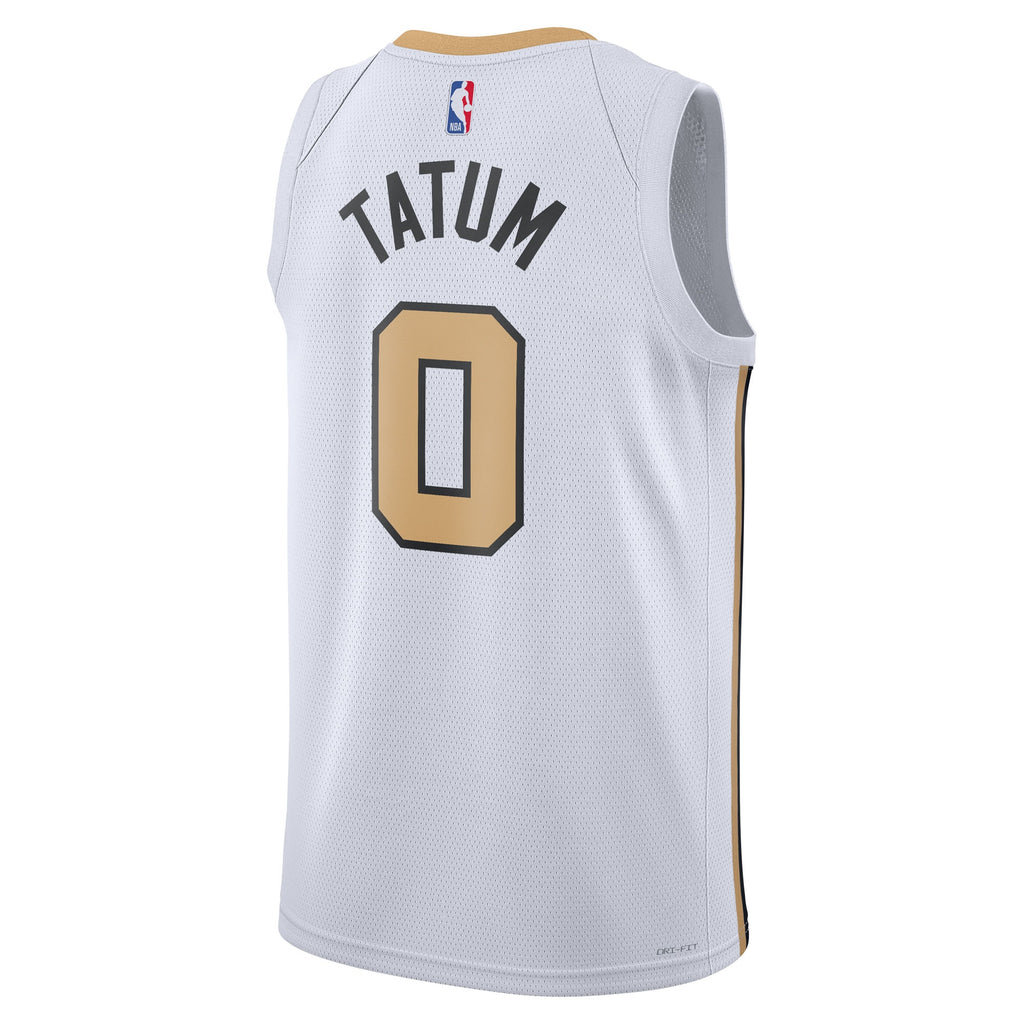 Boston Celtics Nike 2025/26 City Edition Swingman Jersey - White - Jayson Tatum - Unisex NBA Team Jersey Basketball Fan Apparel