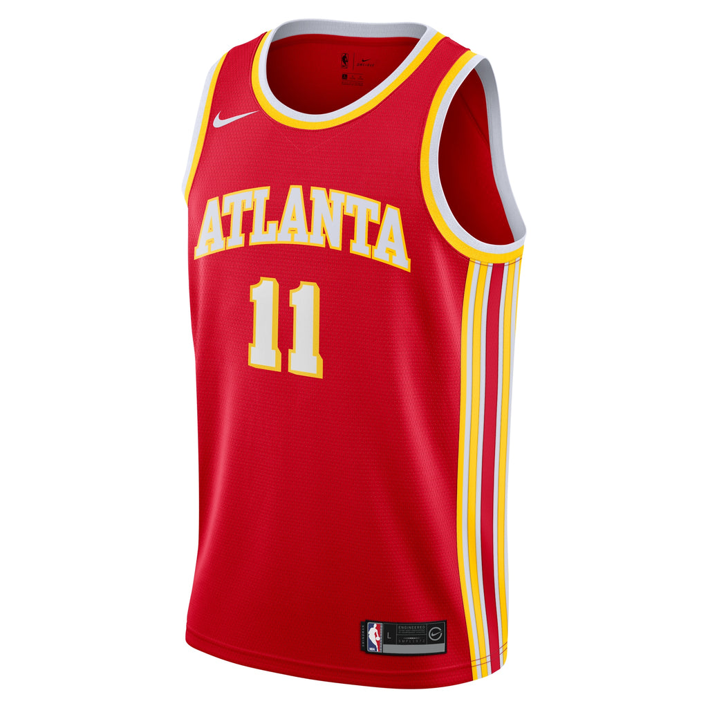 Atlanta Hawks NBA Icon Swingman Jersey - Trae Young - Youth NBA Team Jersey Basketball Fan Apparel
