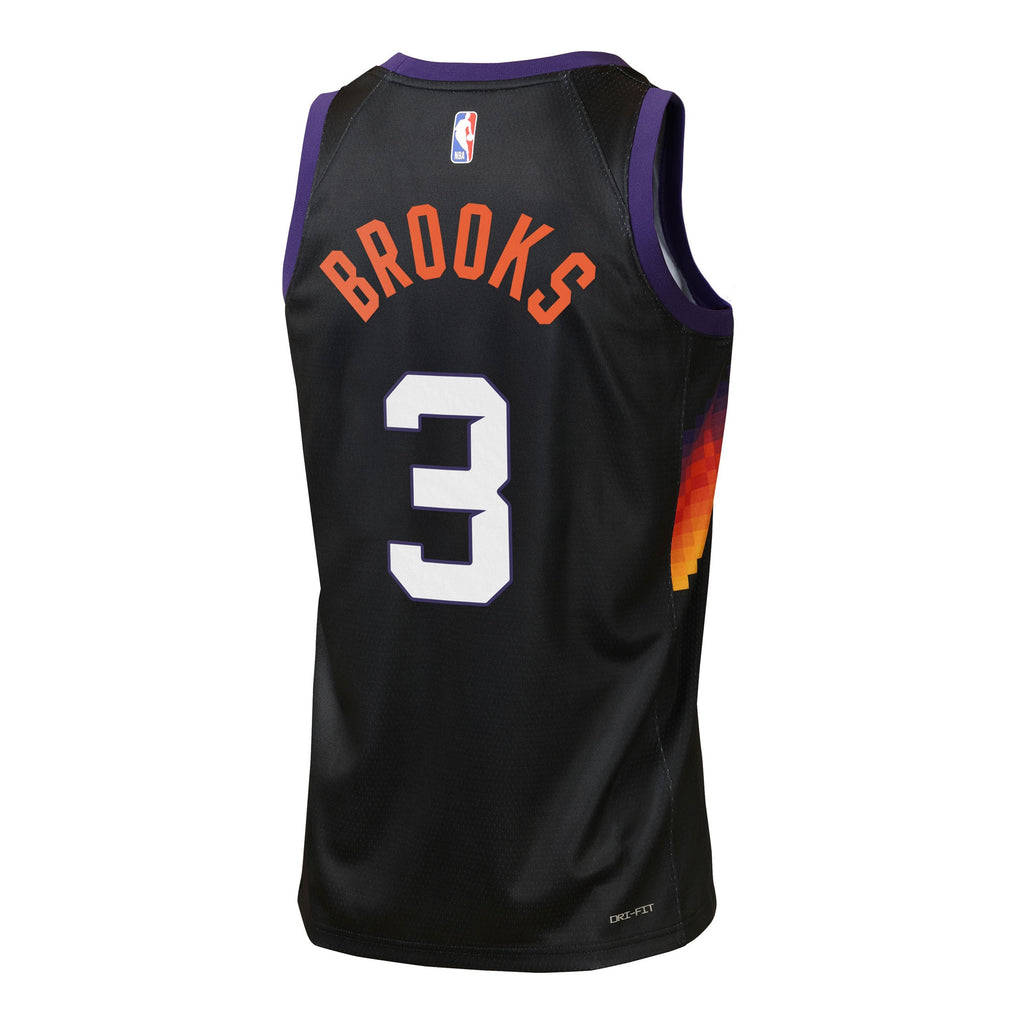 Phoenix Suns Nike 2025/26 City Edition Swingman Jersey - Black - Dillon Brooks - Youth NBA Team Jersey Basketball Fan Apparel