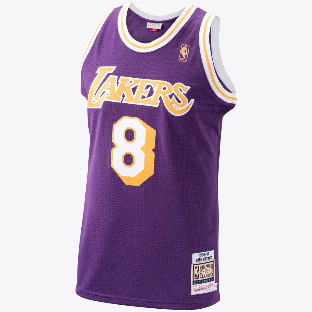 Mitchell & Ness Kobe Bryant Hardwood Classic 1996-97 Authentic Jersey - Purple - Men's NBA Team Jersey Basketball Fan Apparel