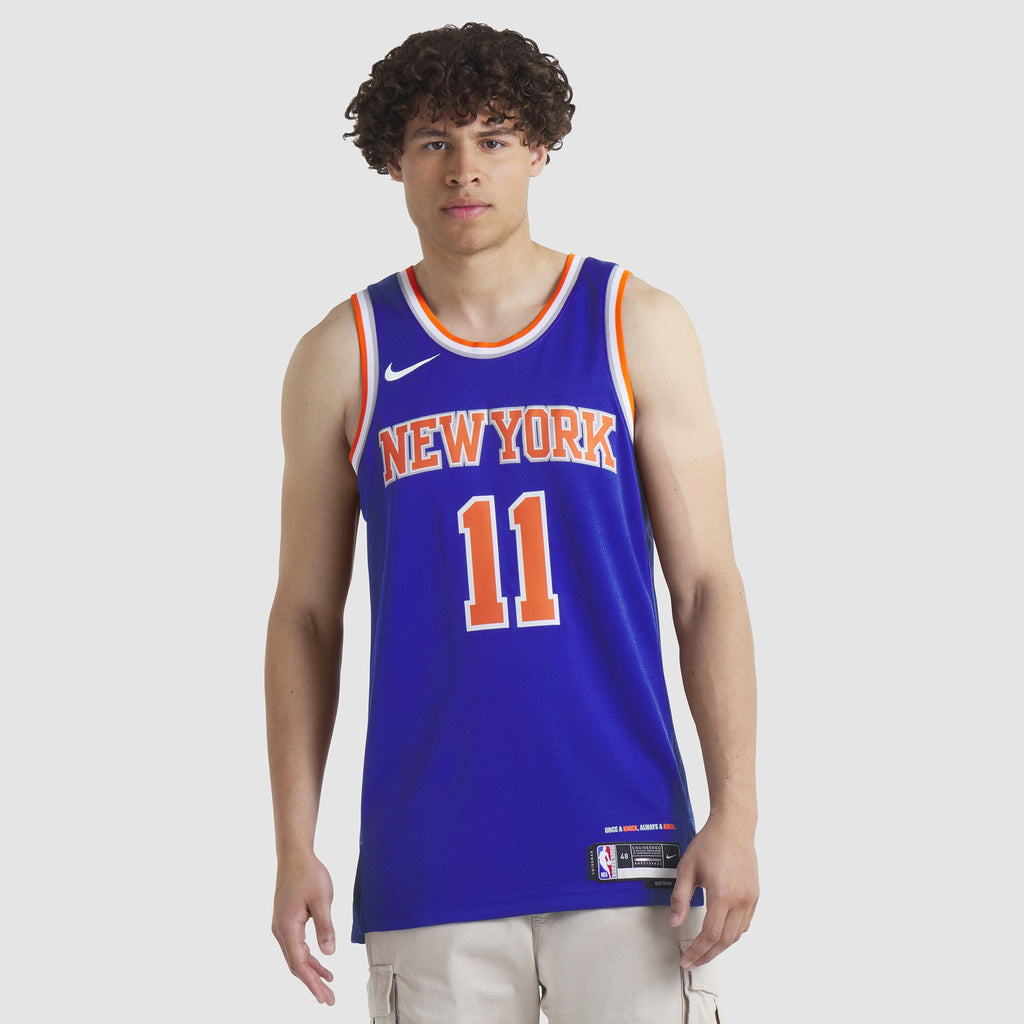 New York Knicks Nike Replica Icon Swingman Jersey - Jalen Brunson - Unisex NBA Team Jersey Basketball Fan Apparel