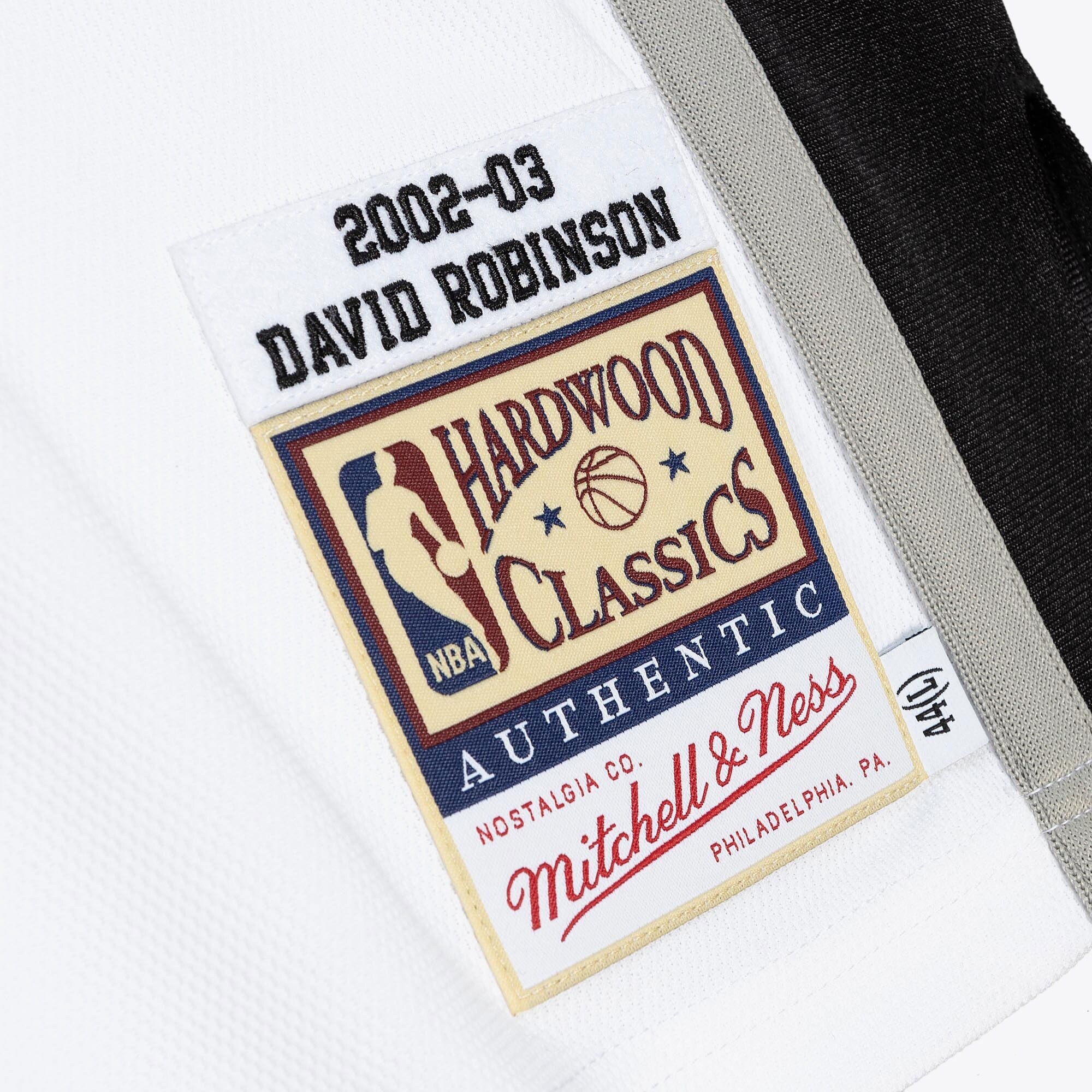 San Antonio Spurs Mitchell & Ness David Robinson 2002 Home Finals Authentic Jersey - White NBA Team Jersey Basketball Fan Apparel