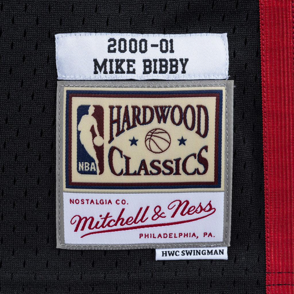 Vancouver Grizzlies Mitchell & Ness Mike Bibby 2000 Swingman Authentic Jersey - Black NBA Team Jersey Basketball Fan Apparel