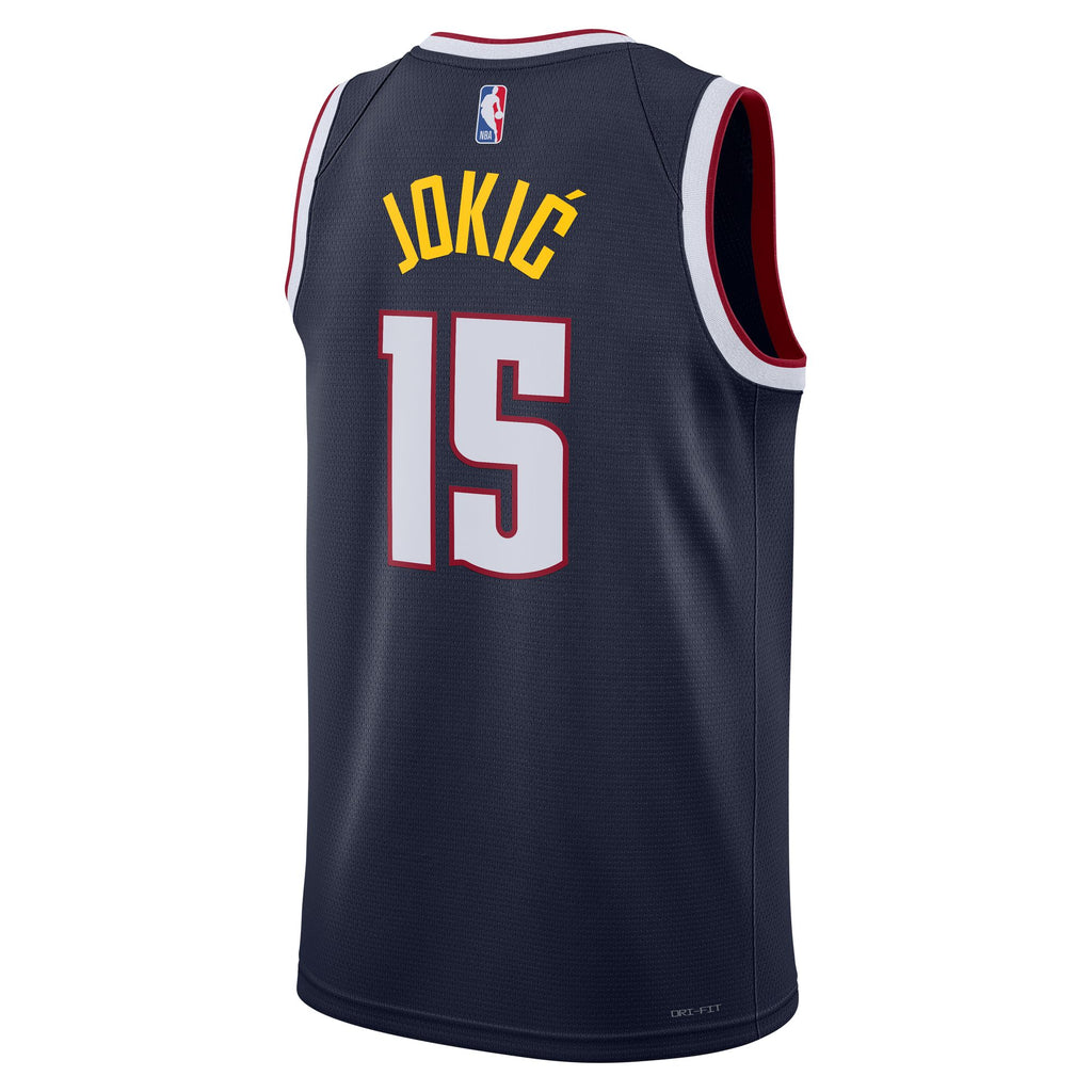 Denver Nuggets Nike Icon Edition Swingman Jersey - Nikola Jokic - Unisex NBA Team Jersey Basketball Fan Apparel