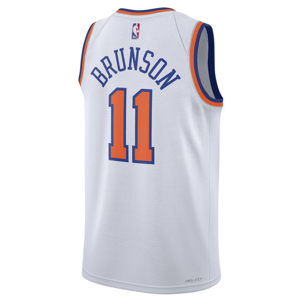 New York Knicks Nike Association Swingman Jersey - Jalen Brunson - Unisex NBA Team Jersey Basketball Fan Apparel