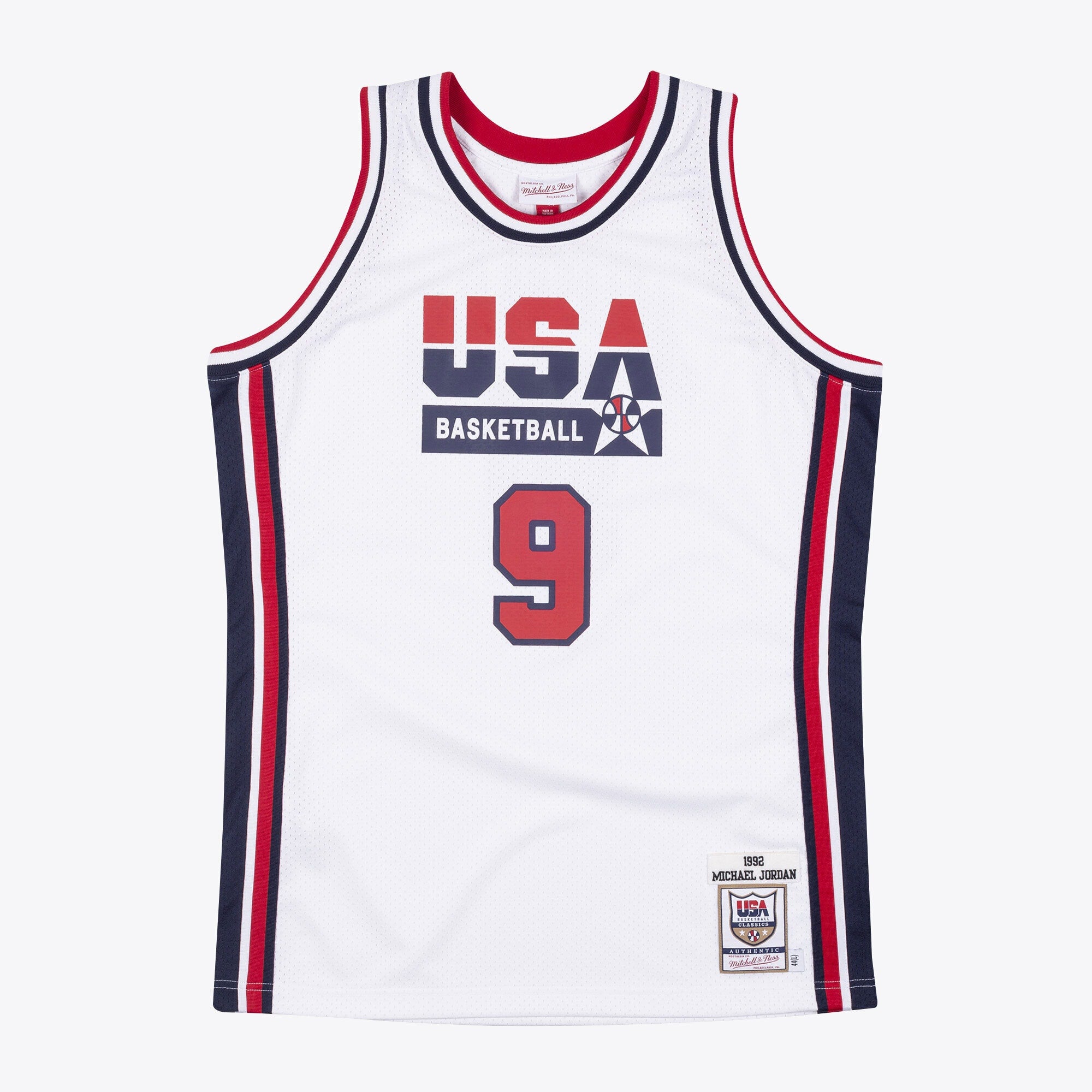 USA Basketball Mitchell & Ness Authentic Jersey Michael Jordan 1992 NBA Team Jersey Basketball Fan Apparel