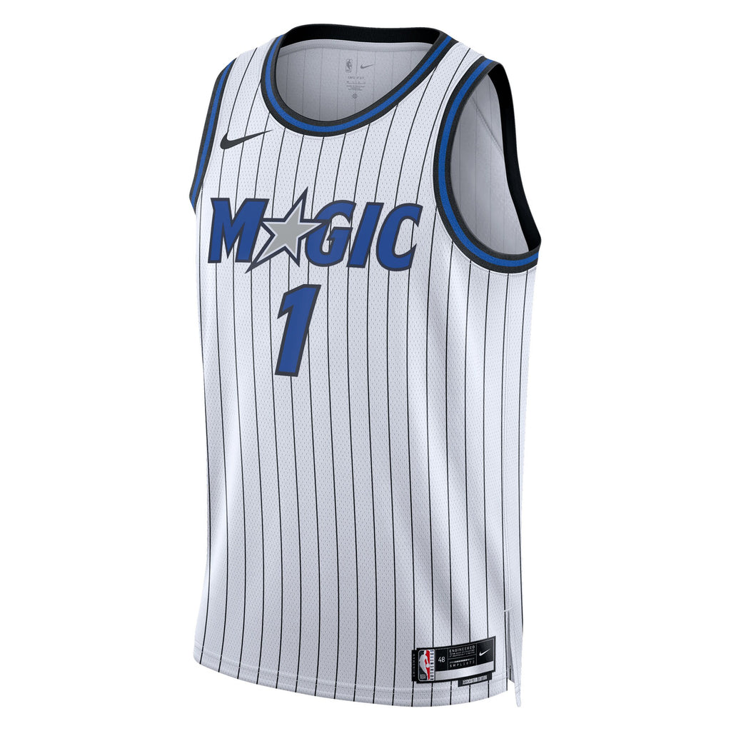 Orlando Magic Nike Replica Association Edition Swingman Jersey - White - Jonathan Isaac - Unisex NBA Team Jersey Basketball Fan Apparel