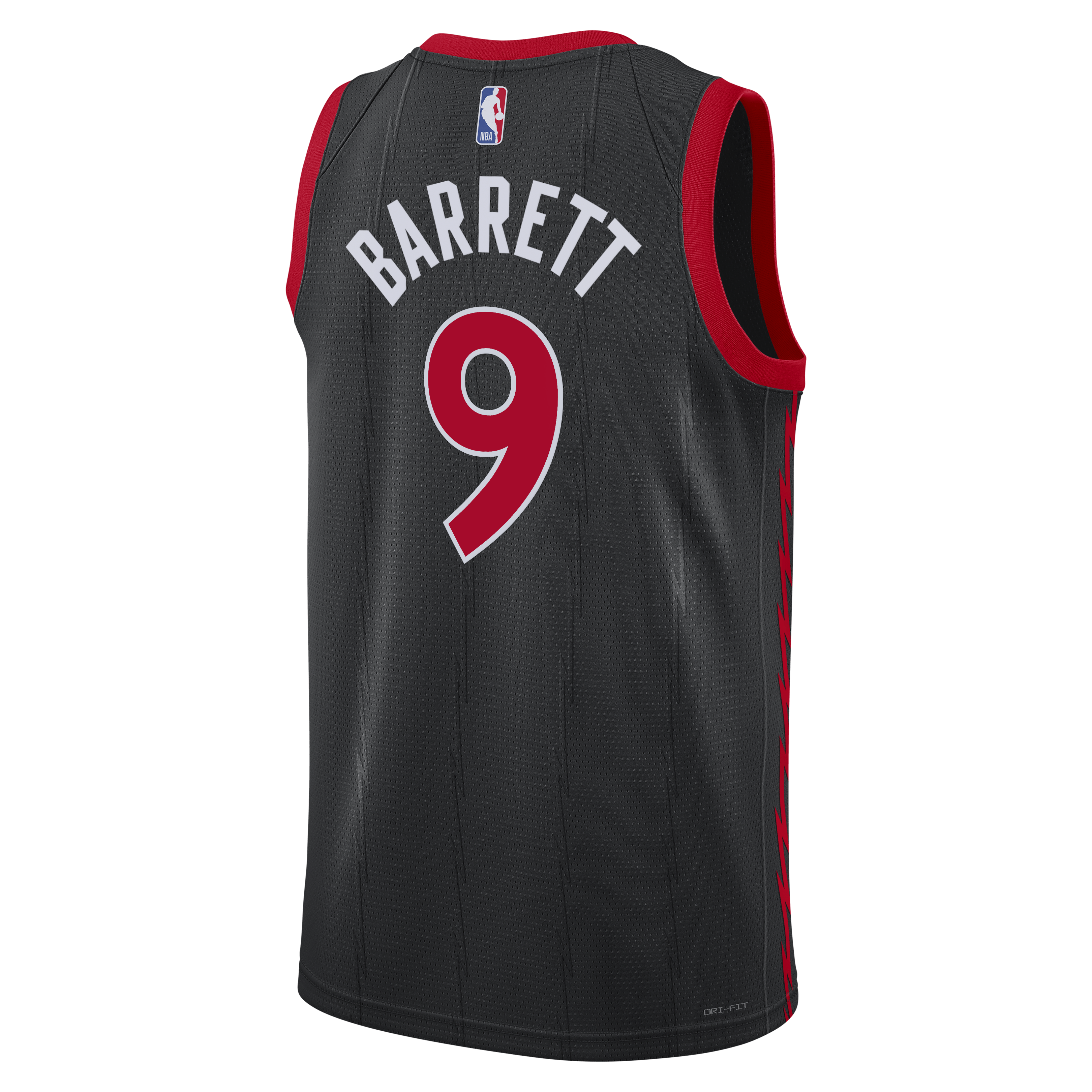 Toronto Raptors Jordan Brand Statement Edition Swingman Jersey - Black - RJ Barrett - Unisex NBA Team Jersey Basketball Fan Apparel