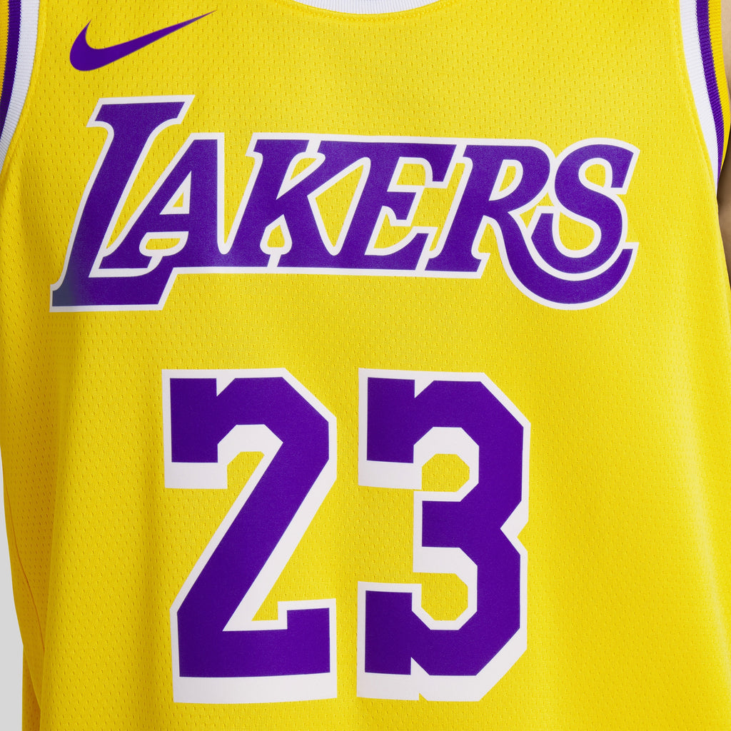 Los Angeles Lakers Nike Icon Swingman Jersey - LeBron James - Unisex NBA Team Jersey Basketball Fan Apparel