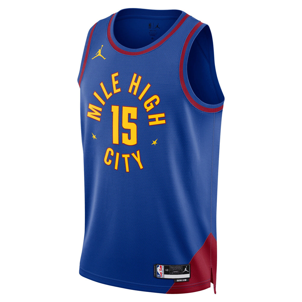 Denver Nuggets Jordan Brand Statement Swingman Jersey - Jokic - Unisex NBA Team Jersey Basketball Fan Apparel