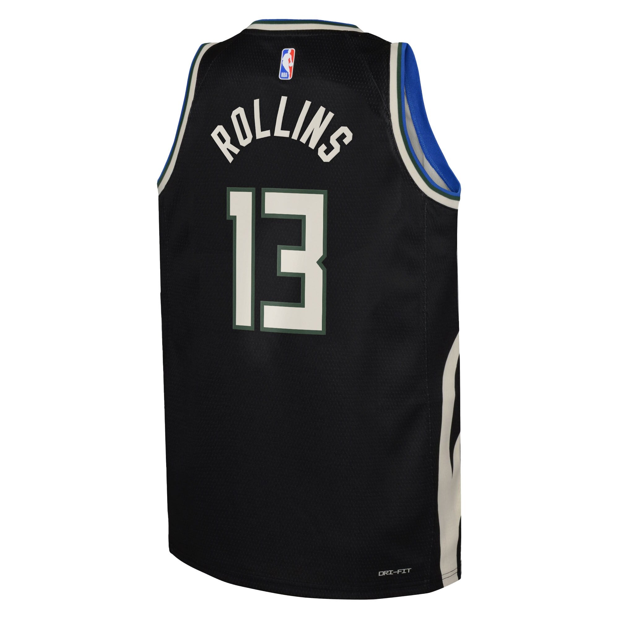 Milwaukee Bucks Jordan Brand Statement Edition Swingman Jersey - Hunter Green - Ryan Rollins - Youth NBA Team Jersey Basketball Fan Apparel